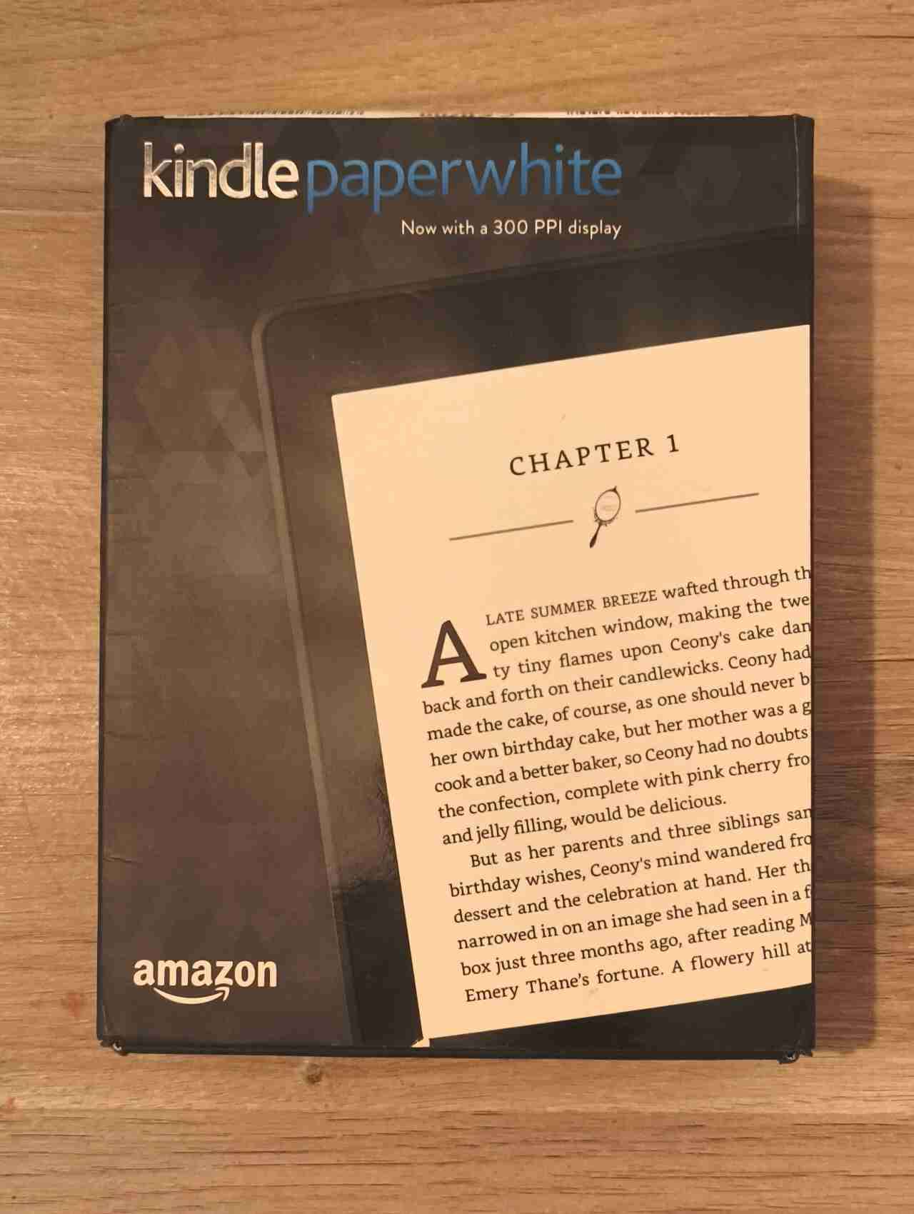 Kindle Paperwhite 4GB 300 PPI + Funda y CajaI - 2