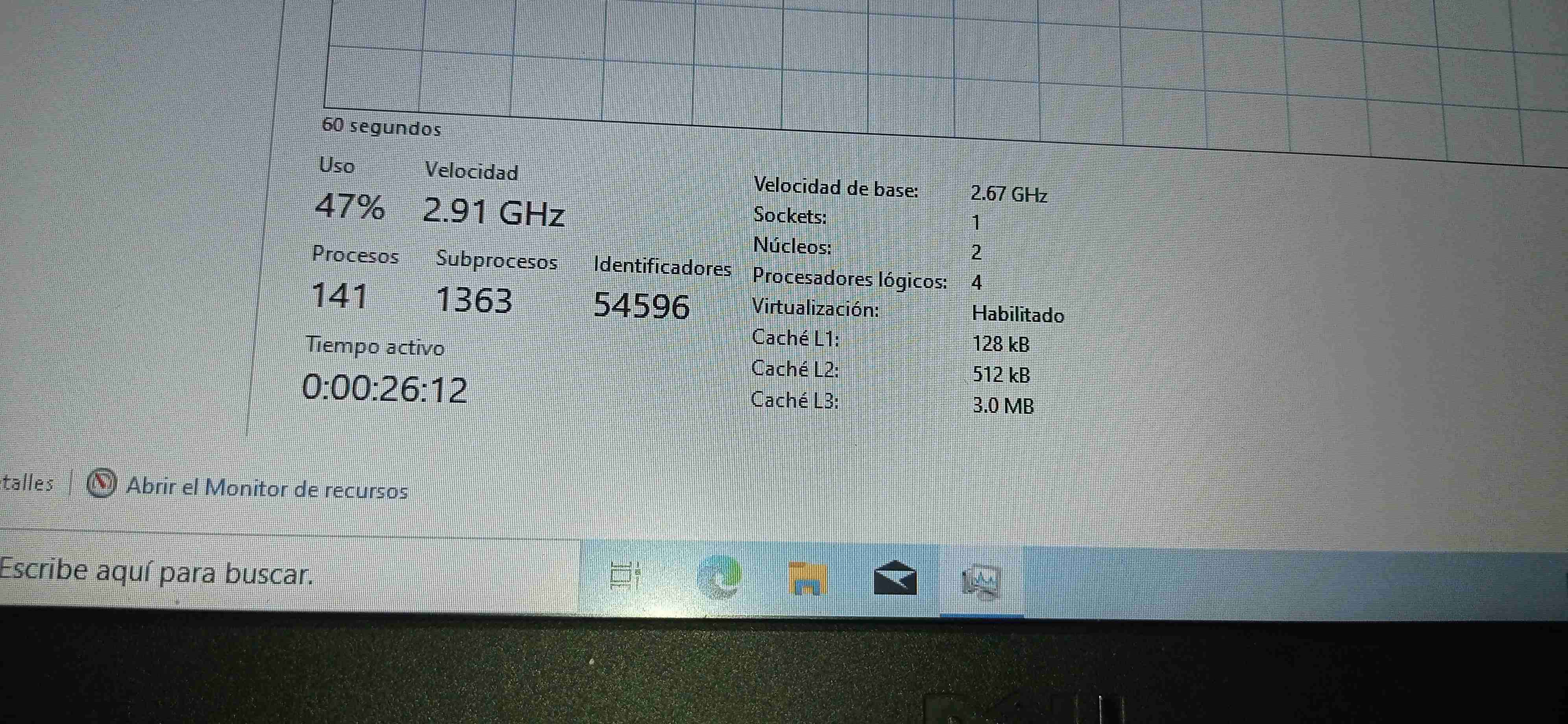 Laptop con i5 de 4 nucleos + ssd 256 GB. - miniatura 4