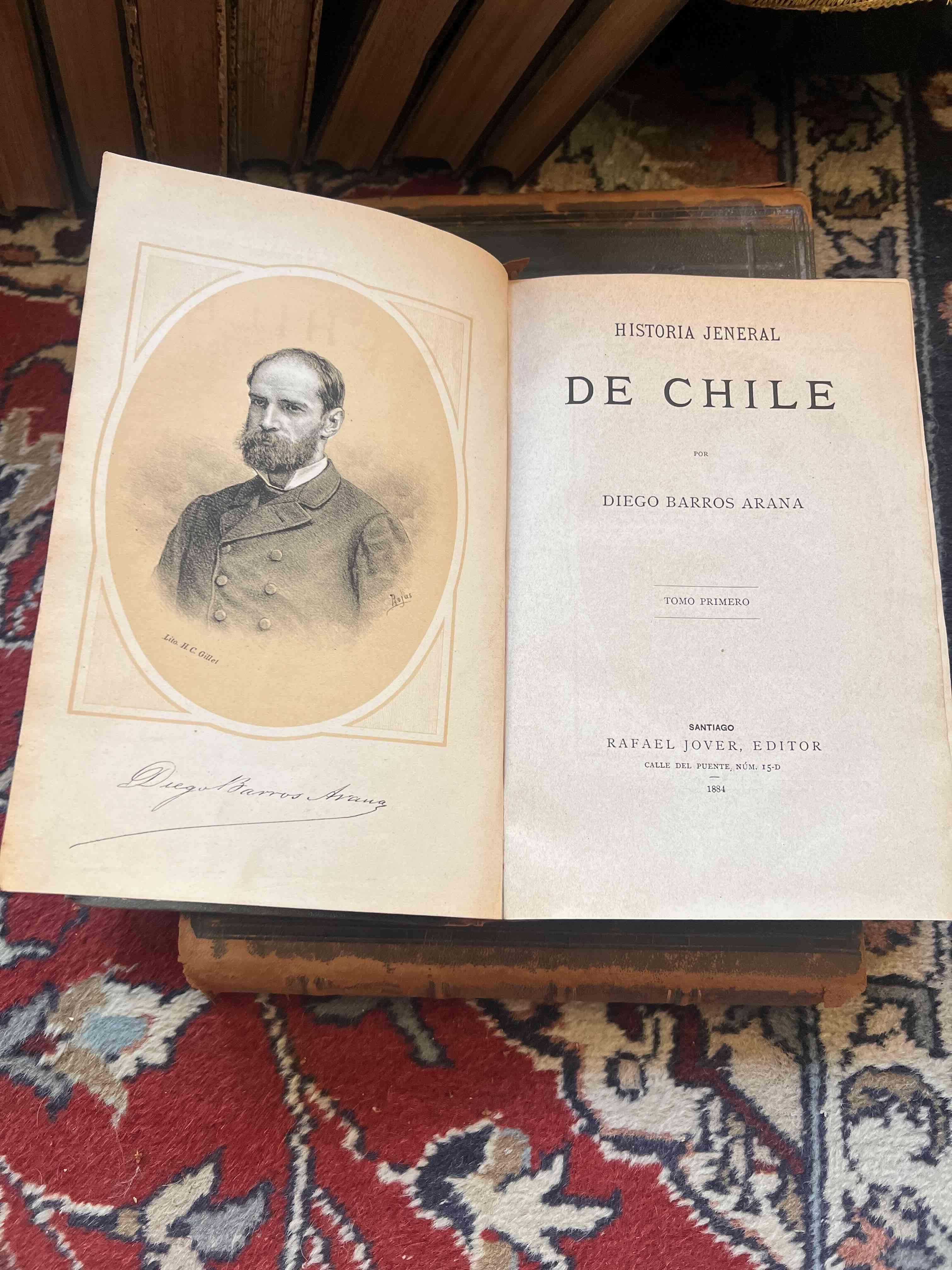 Libro Historia Jeneral de Chile - miniatura 1
