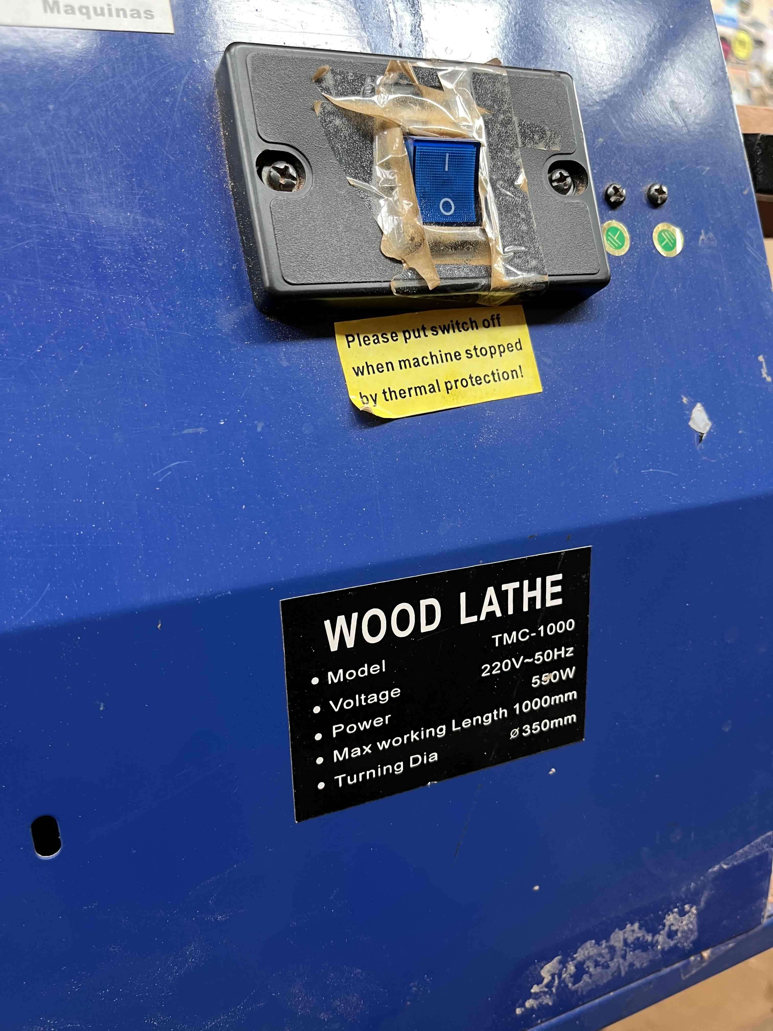 Torno de madera ITAKA - miniatura 2