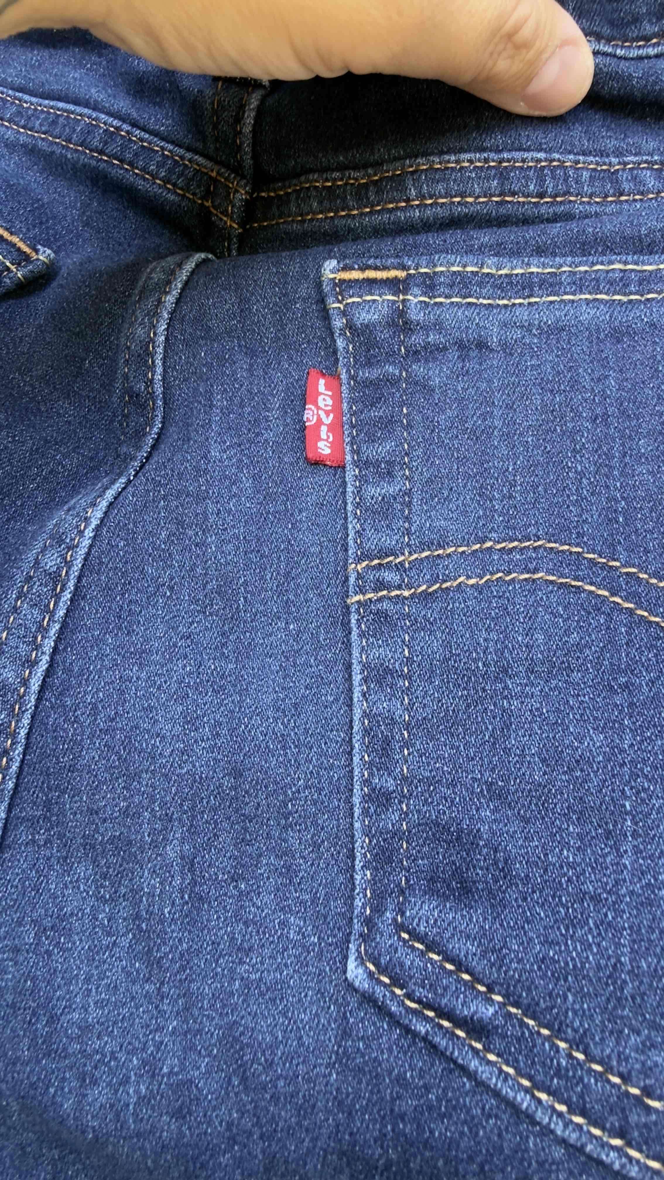 Jeans clásicos azul oscuro Levi’s mujer - miniatura 3