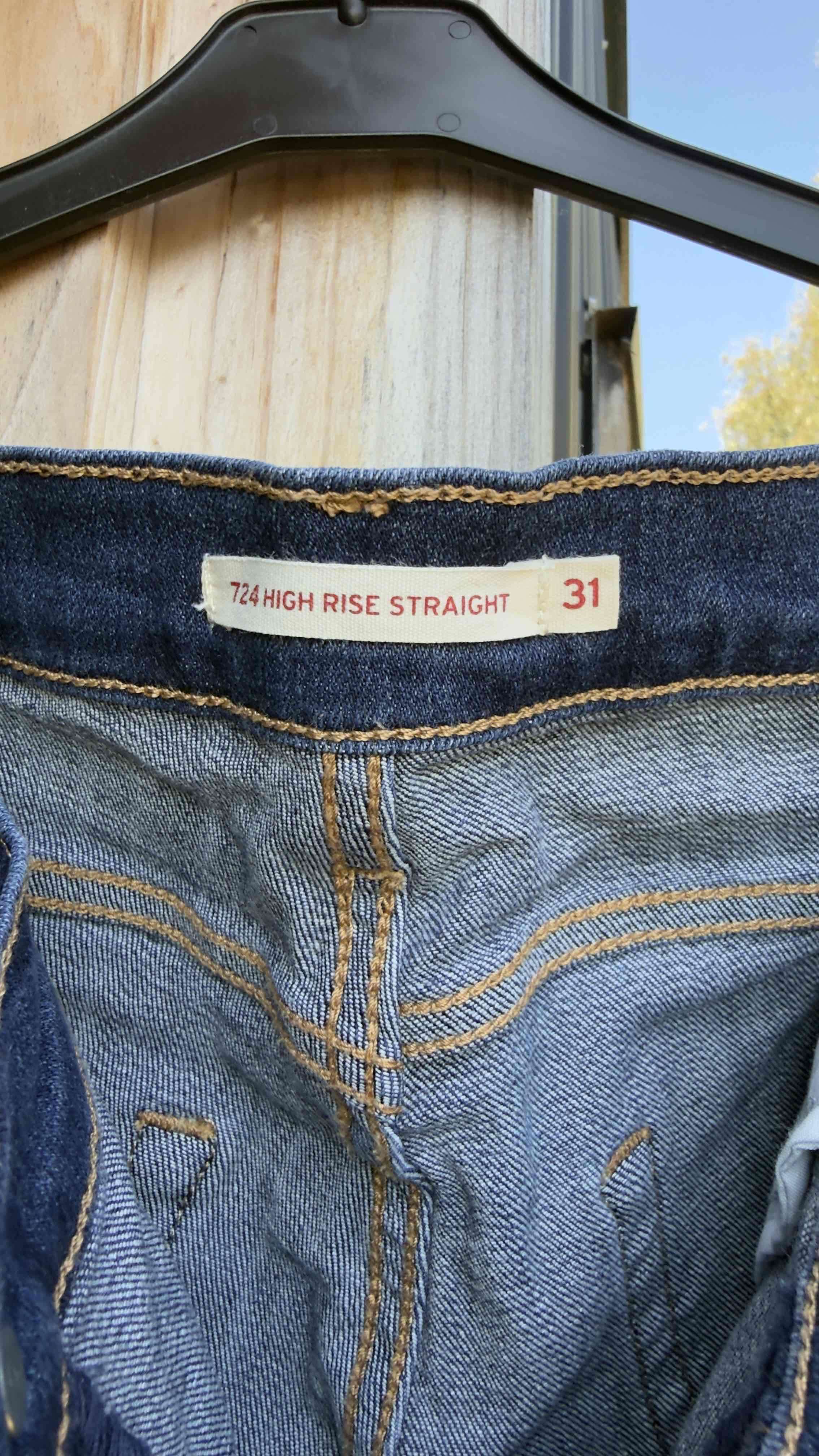 Jeans clásicos azul oscuro Levi’s mujer - miniatura 4