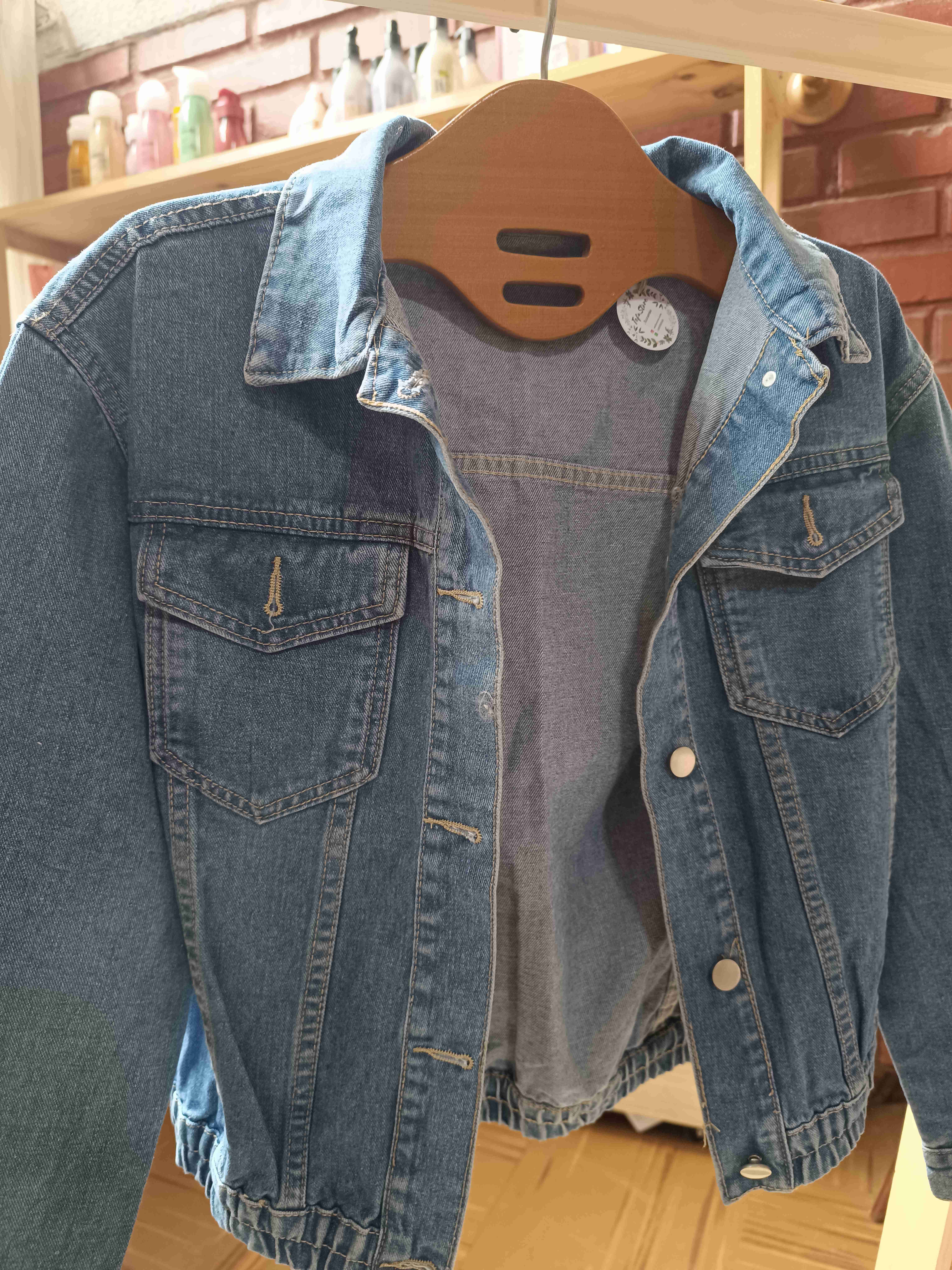 Chaqueta de mezclilla azul - miniatura 2