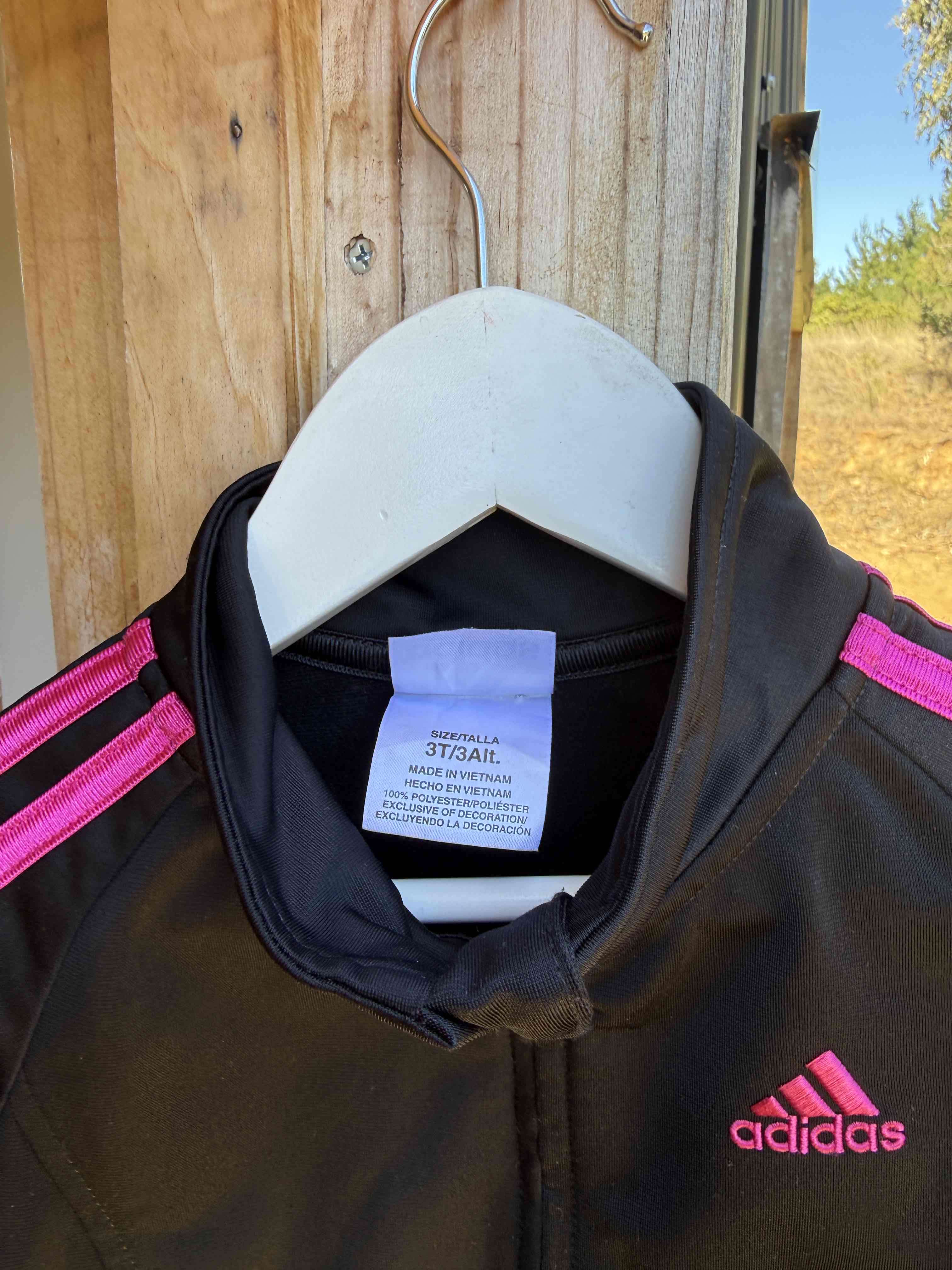 Poleron Adidas niña talla 3 - miniatura 2