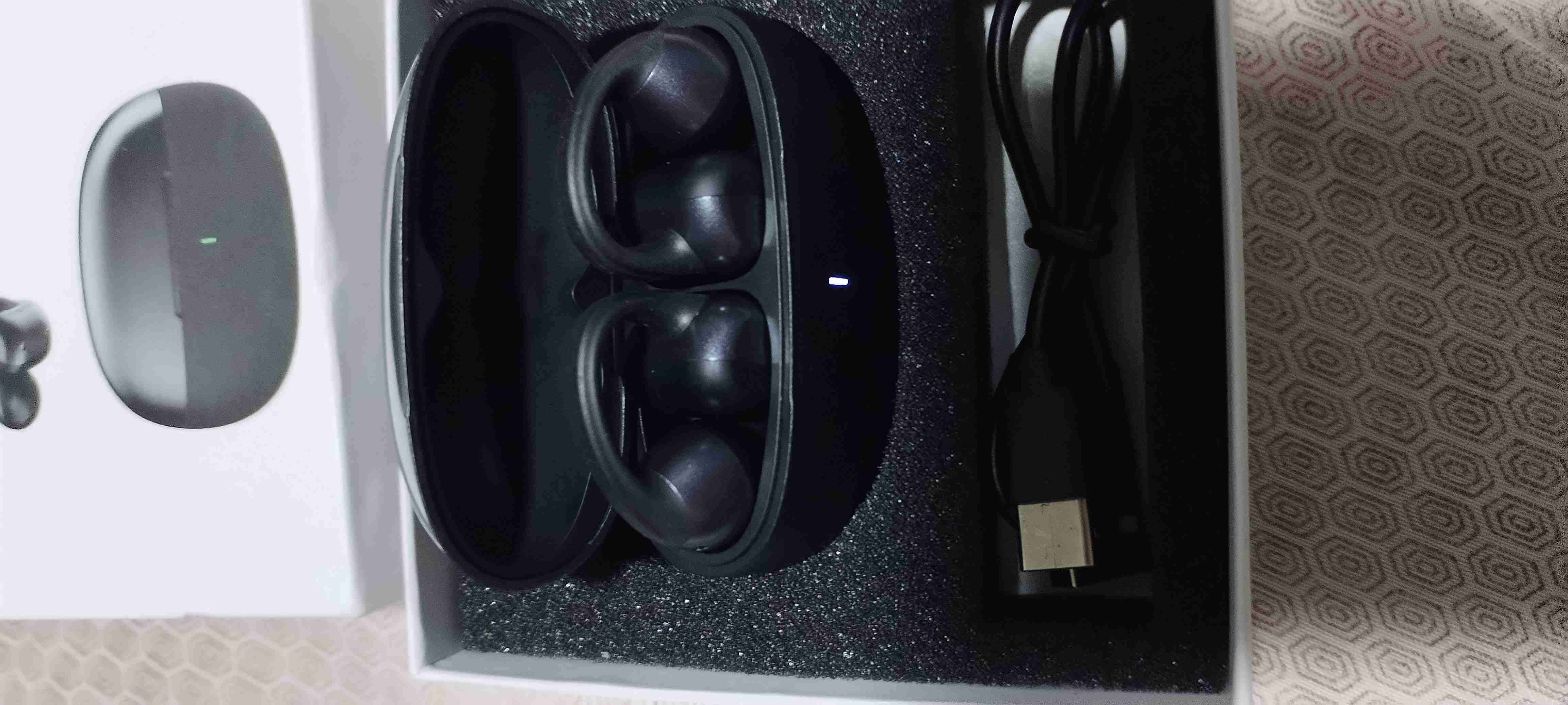 Audífonos inalámbricos negros oído libre - miniatura 2