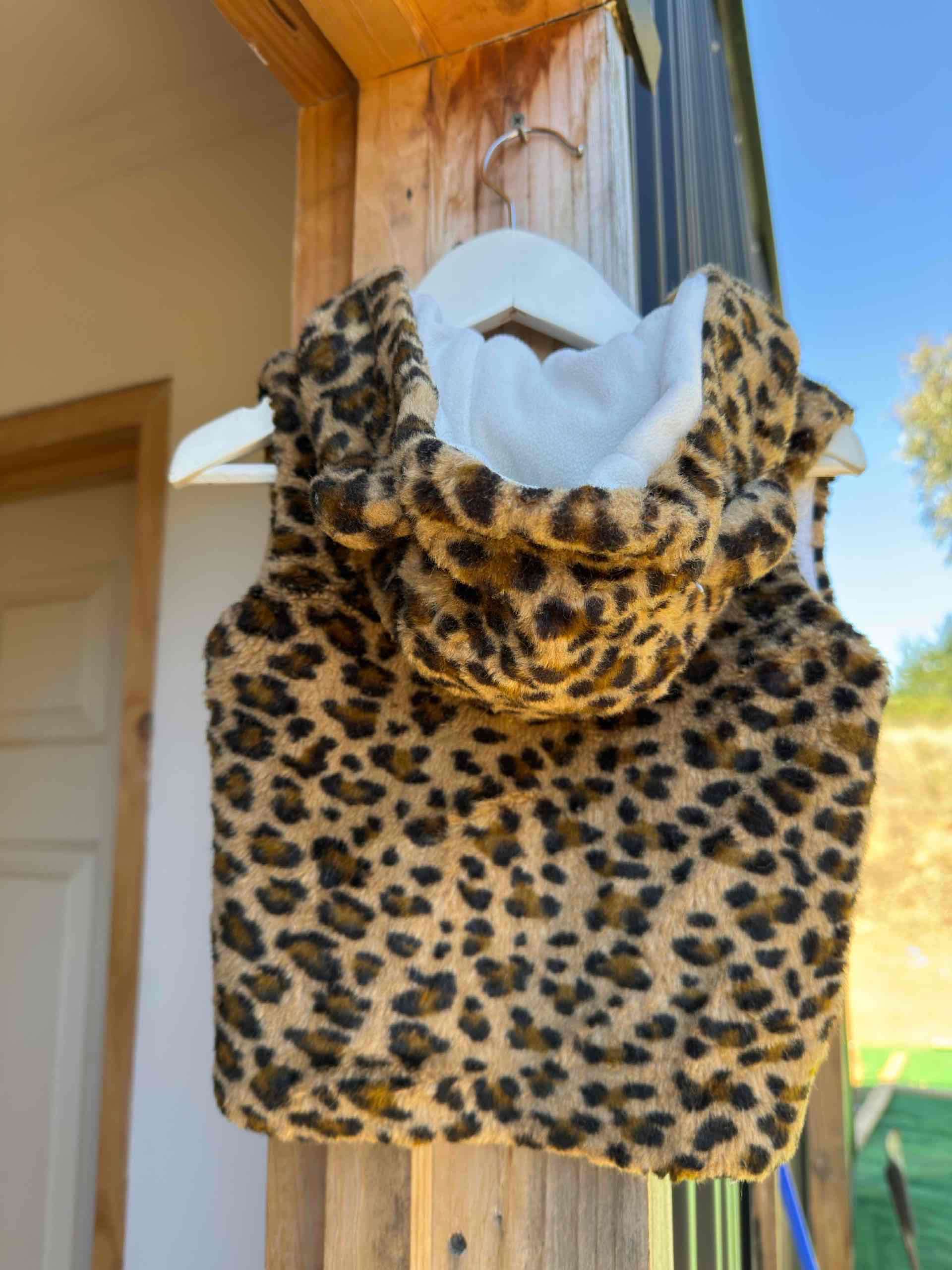 Peludo de peluche infantil leopardo - miniatura 2