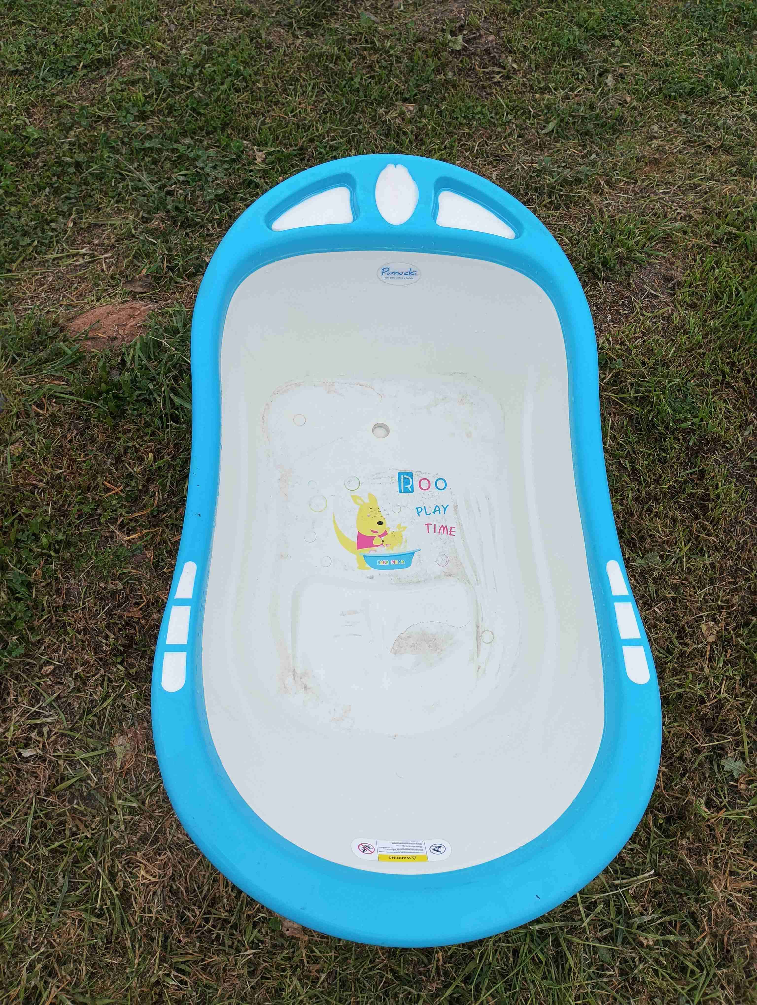 Tina de baño azul para bebé - 1