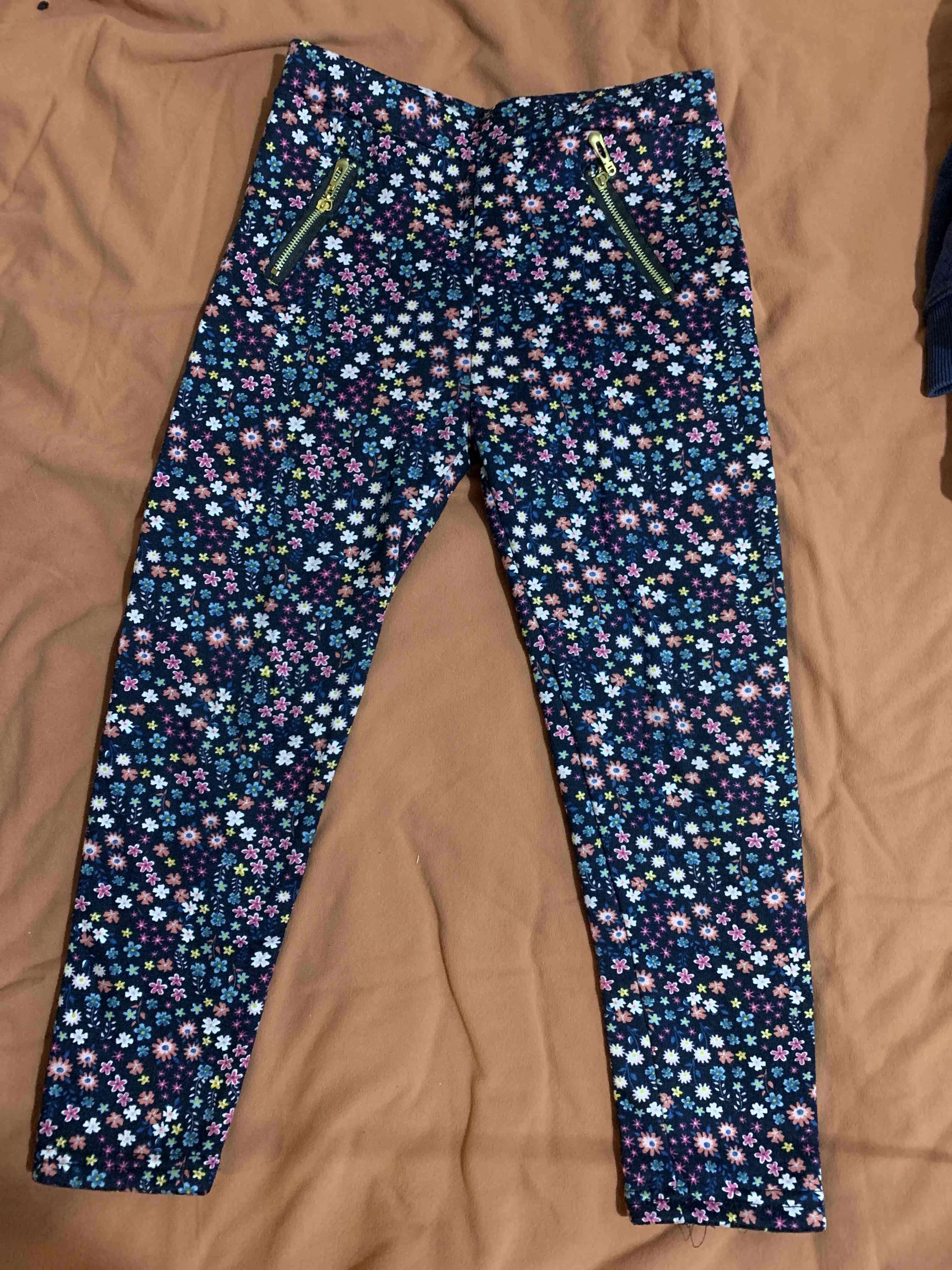 Leggings niña con estampado floral