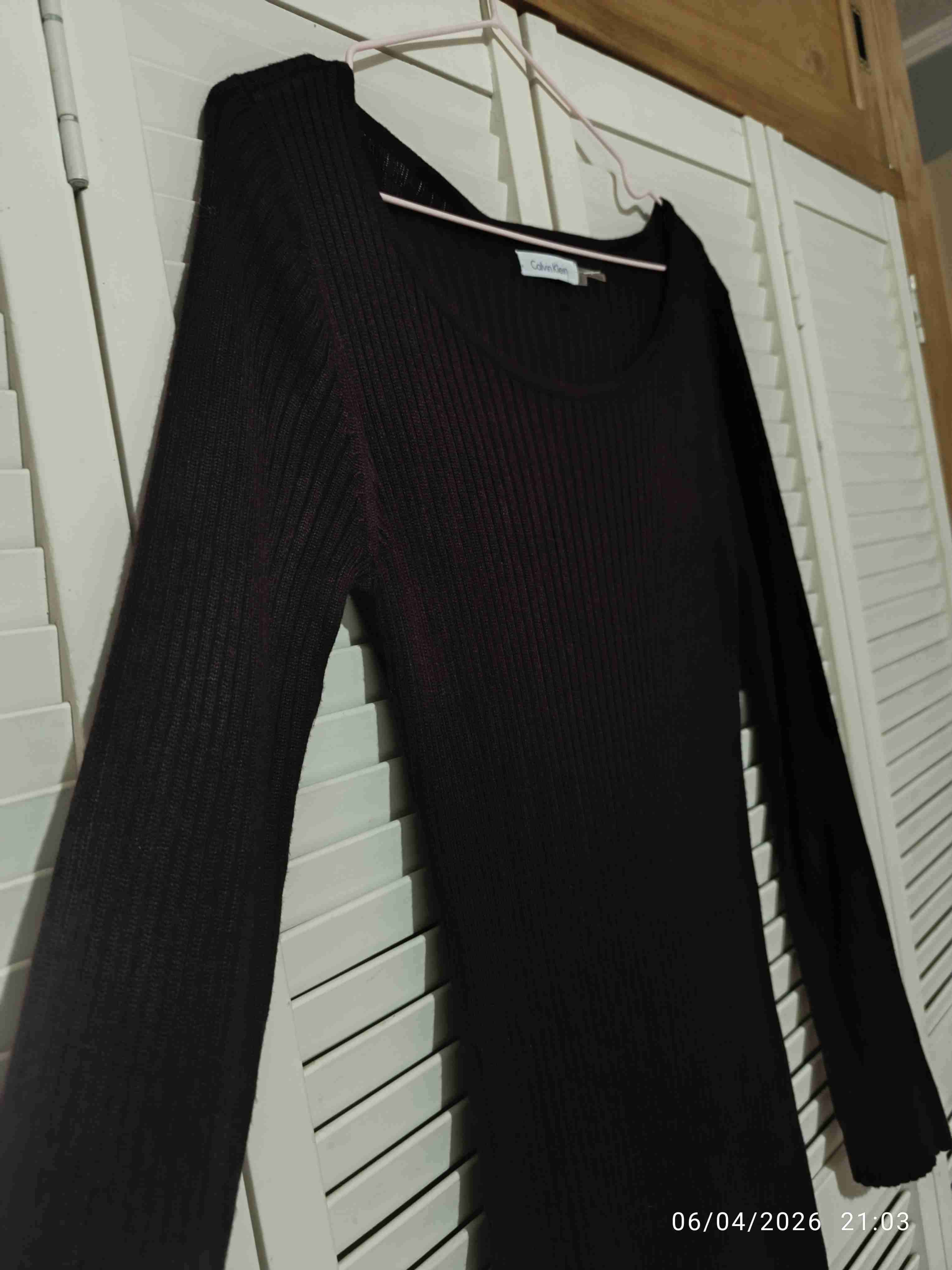 Vestido lanilla color guinda seca - miniatura 2