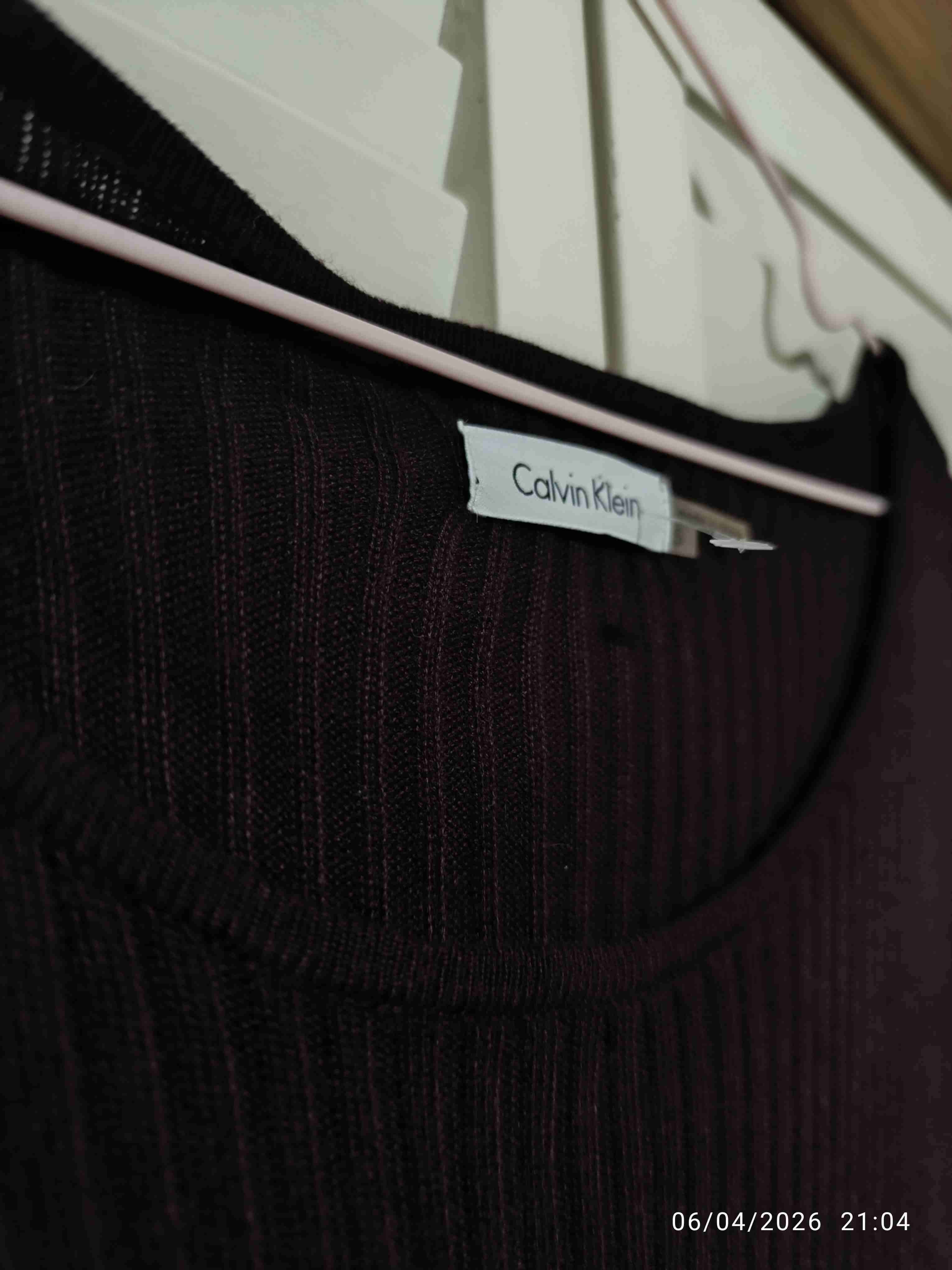 Vestido lanilla color guinda seca - miniatura 3