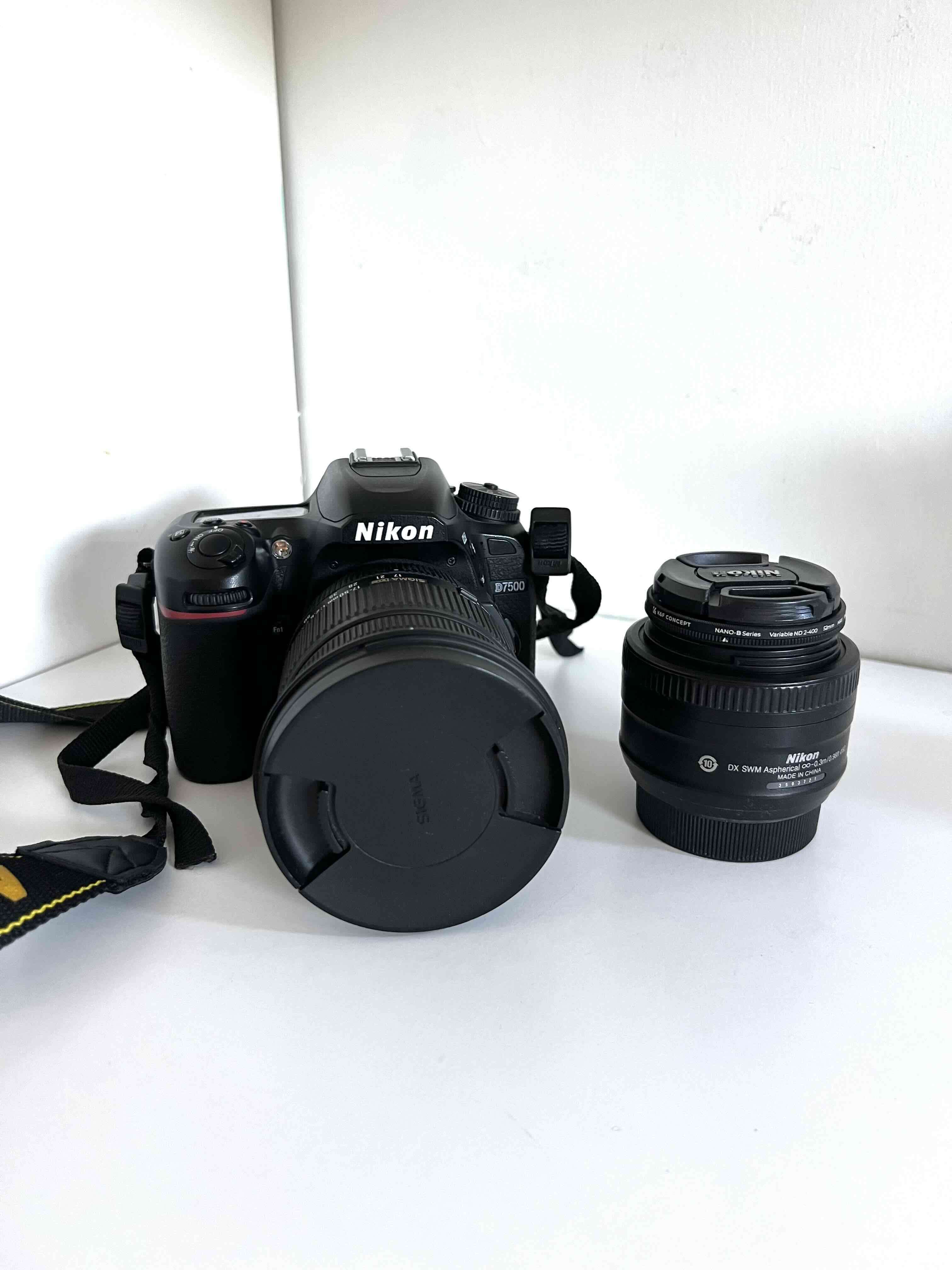 Cámara Nikon D7500 con lentes - miniatura 2