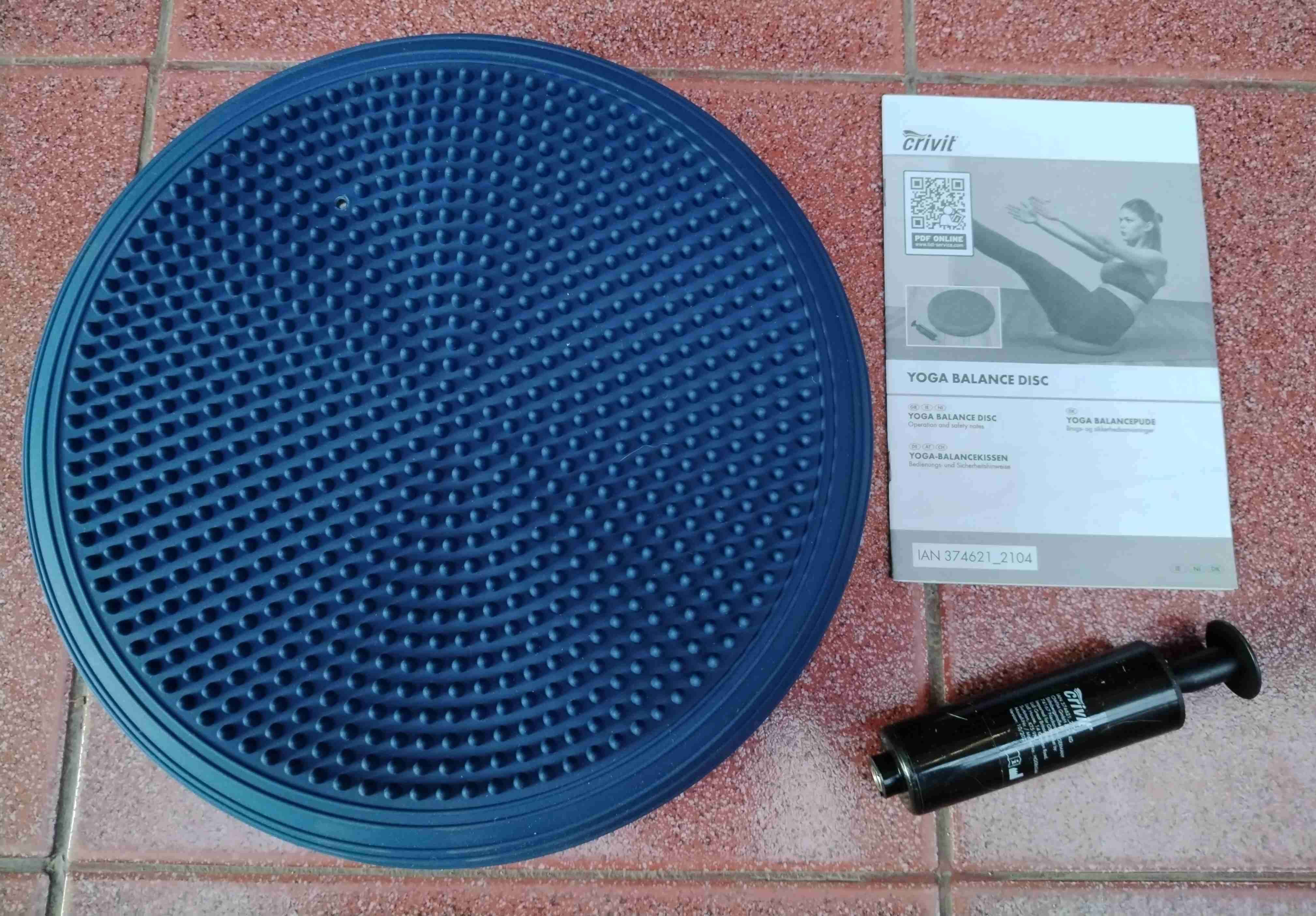 Disco de equilibrio yoga Crivit - miniatura 3