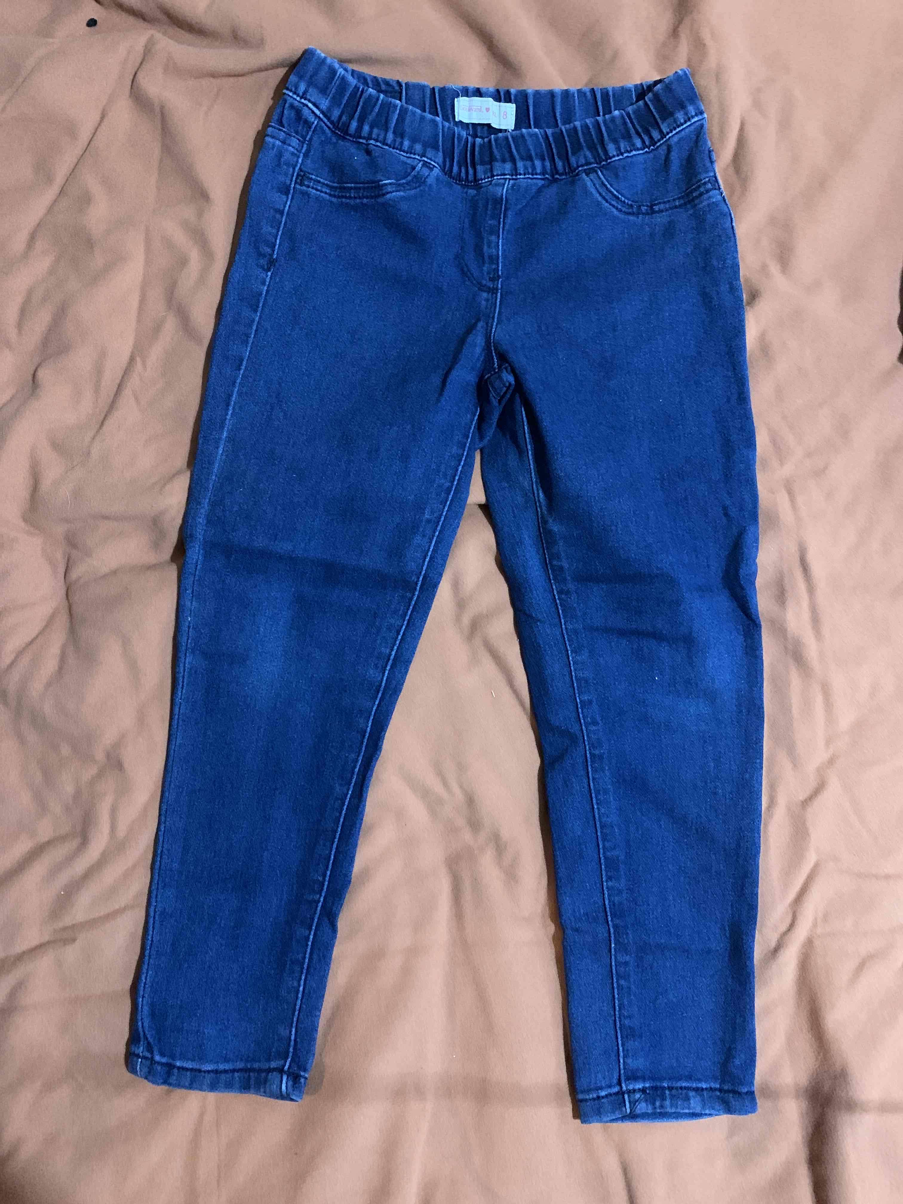 Lego a de mezclilla azul para niña