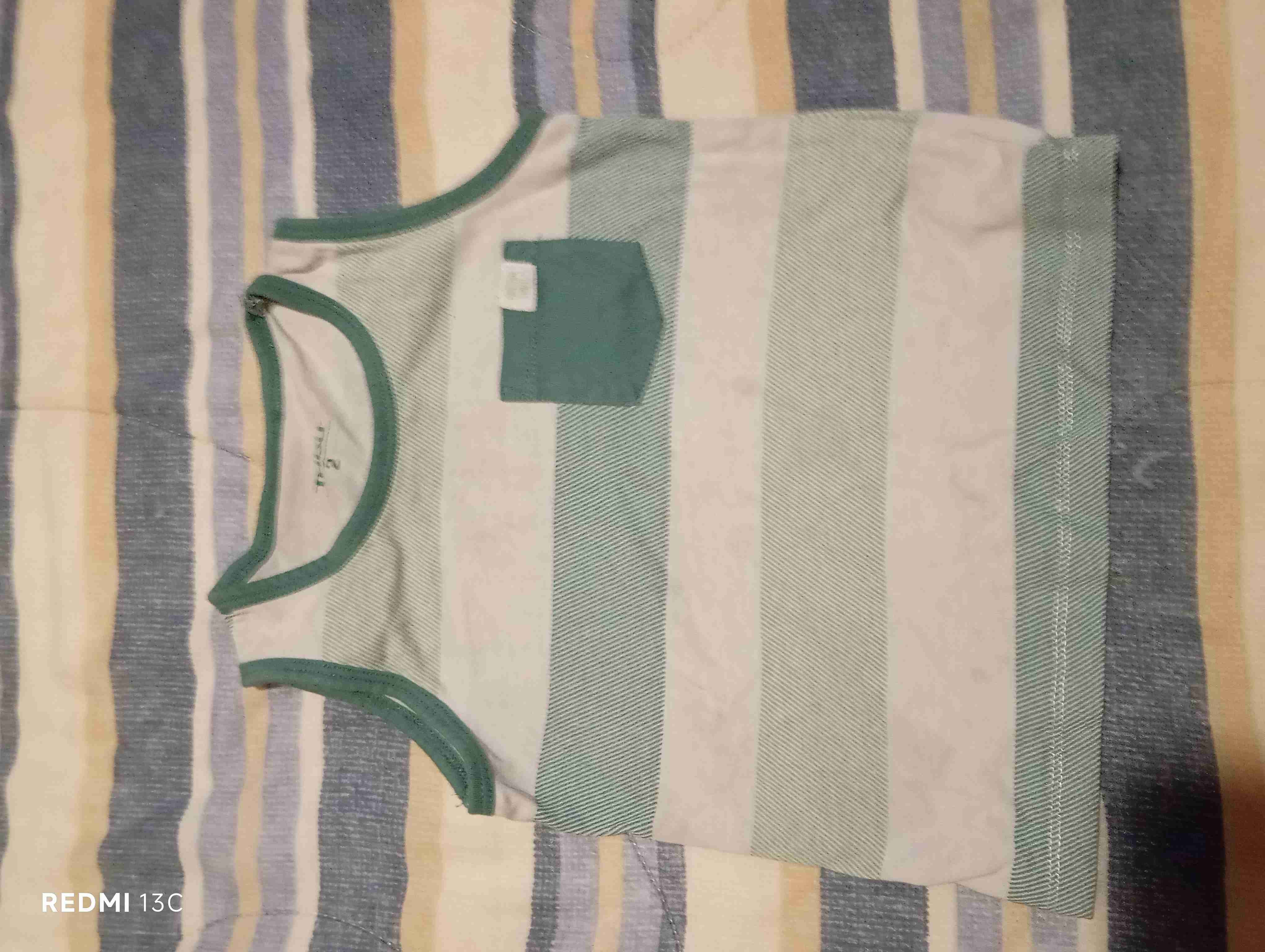 Polera sin mangas a rayas - miniatura 2