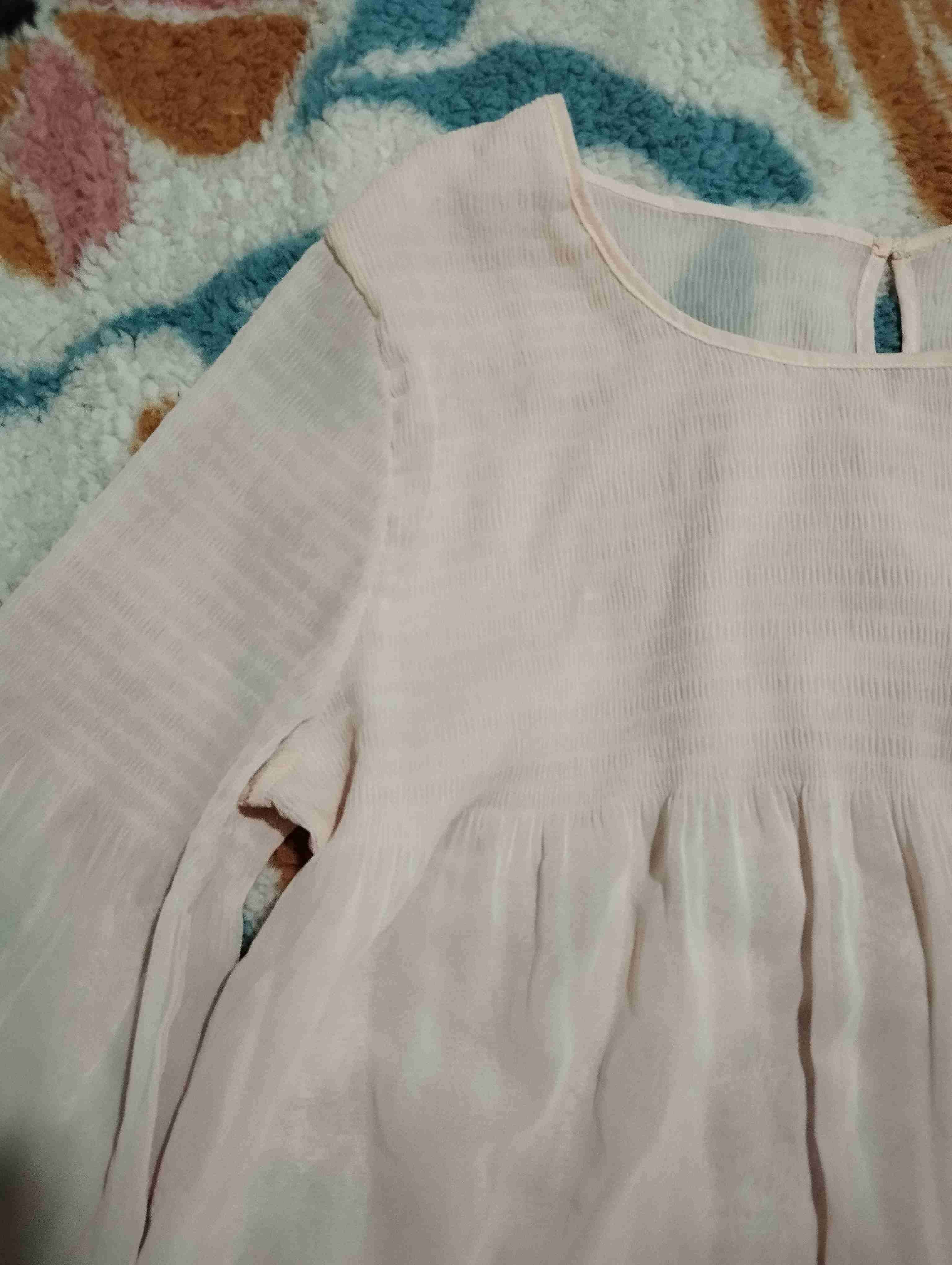 Blusa rosa manga larga - miniatura 4