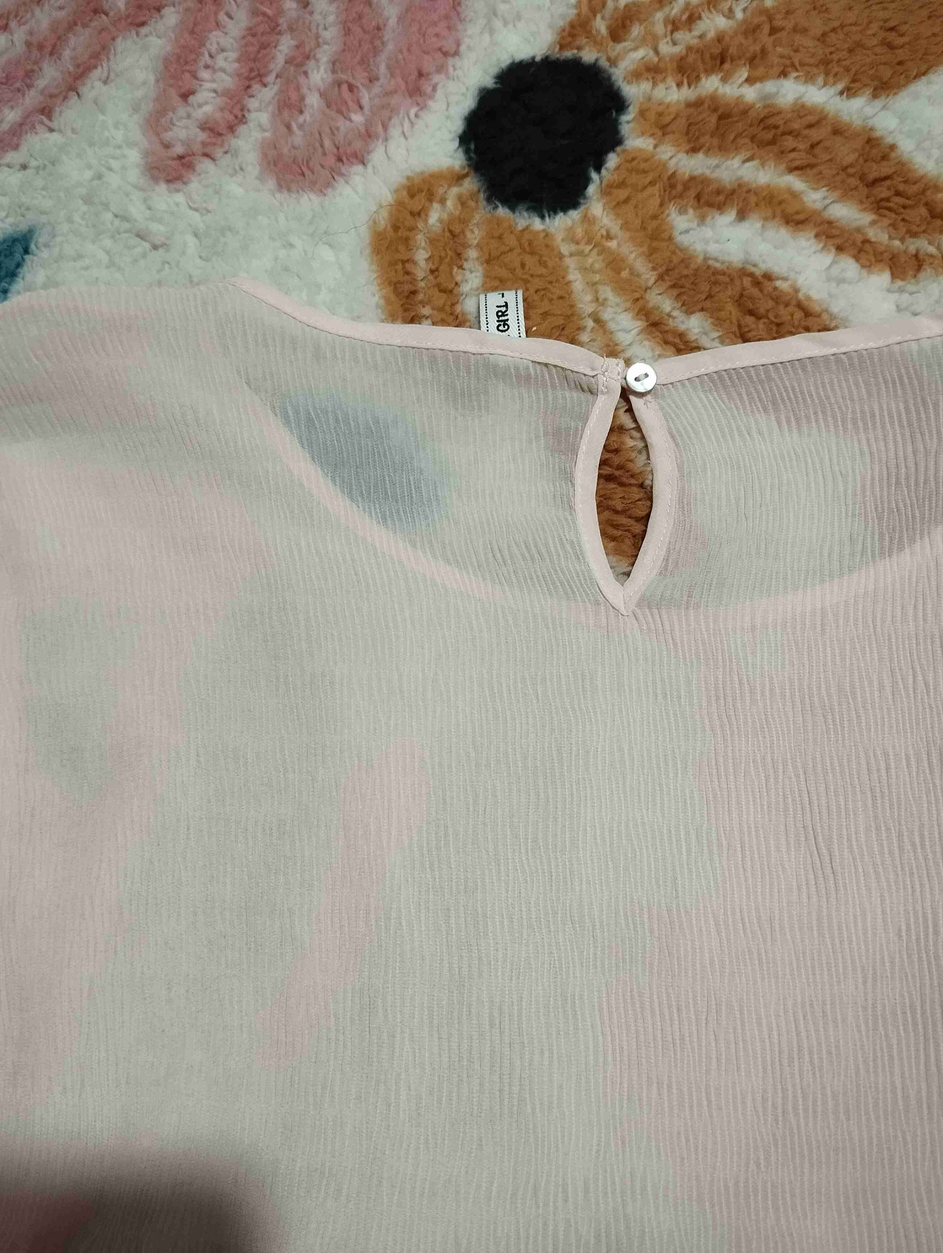 Blusa rosa manga larga - miniatura 5