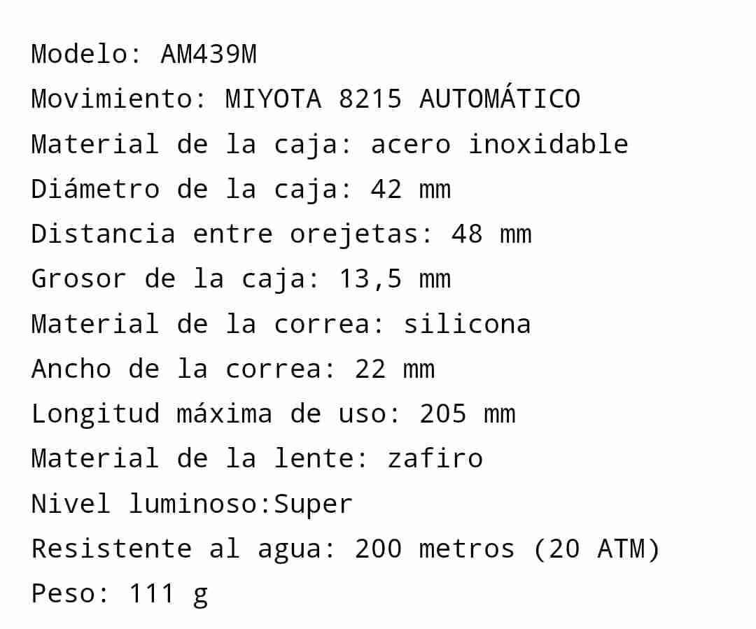 Reloj automático azul Berny - 5