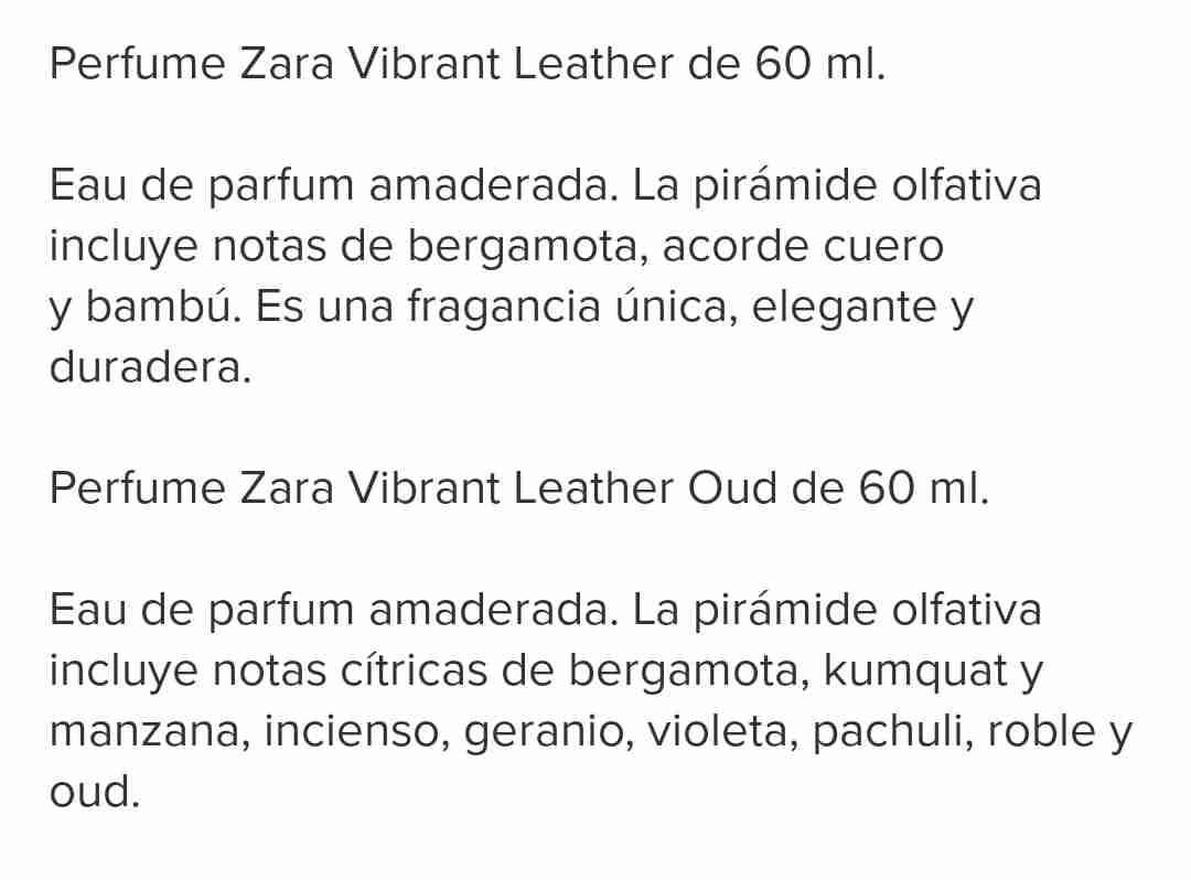 Perfumes Zara Vibrant Leather - 3