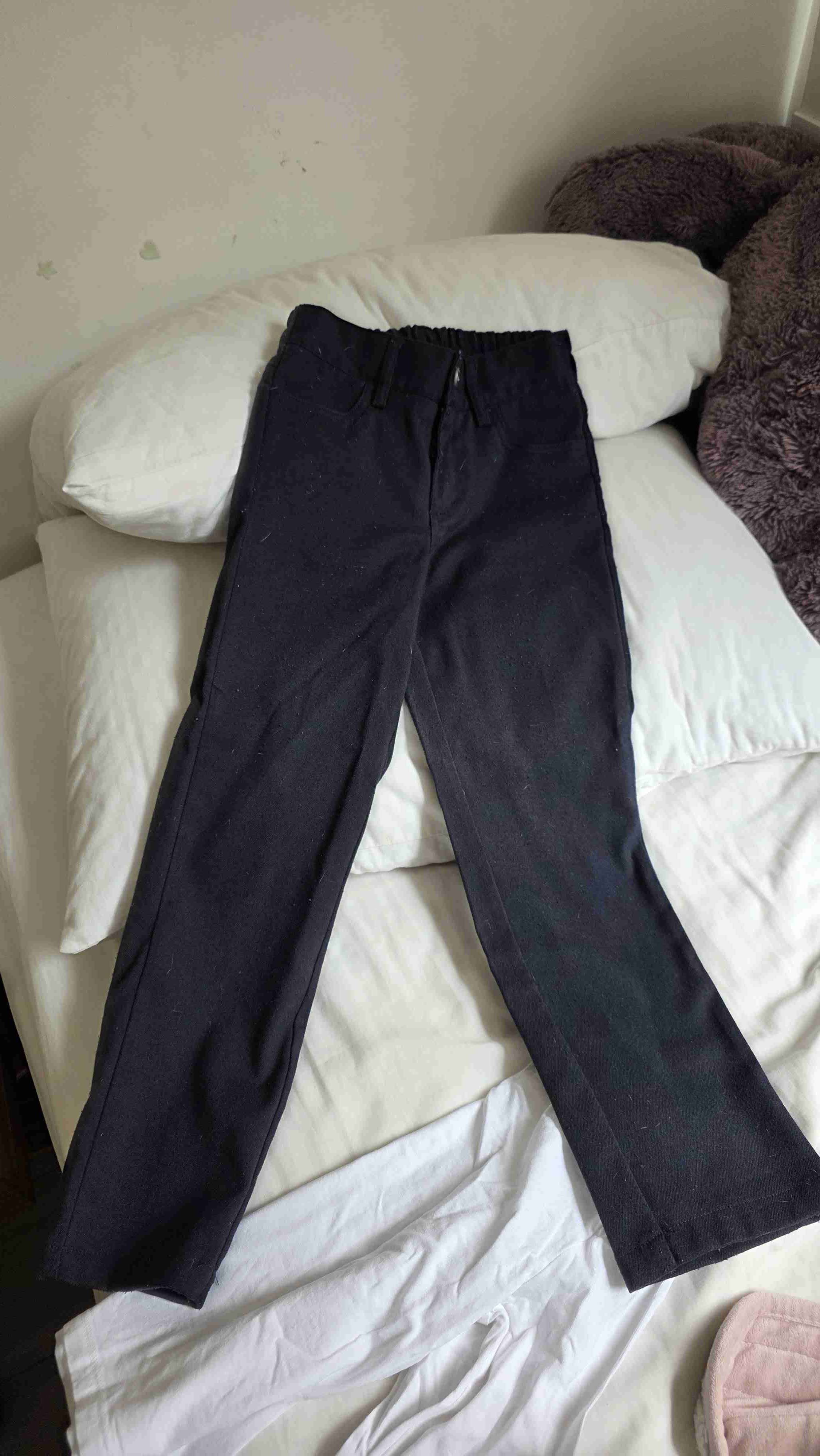 Pantalones azules de colegio para niñas talla 6 - miniatura 2