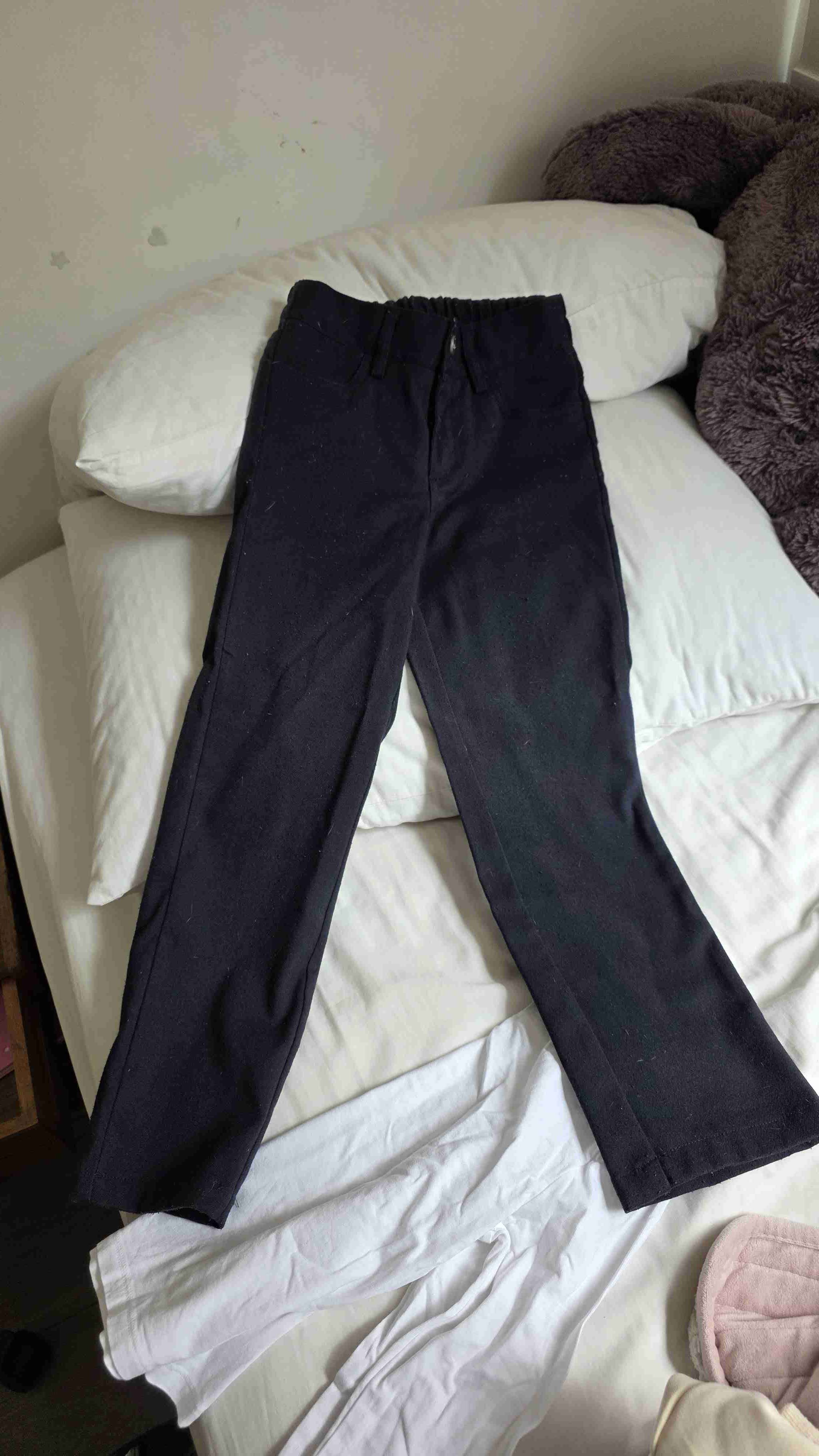 Pantalones azules de colegio para niñas talla 6 - miniatura 3