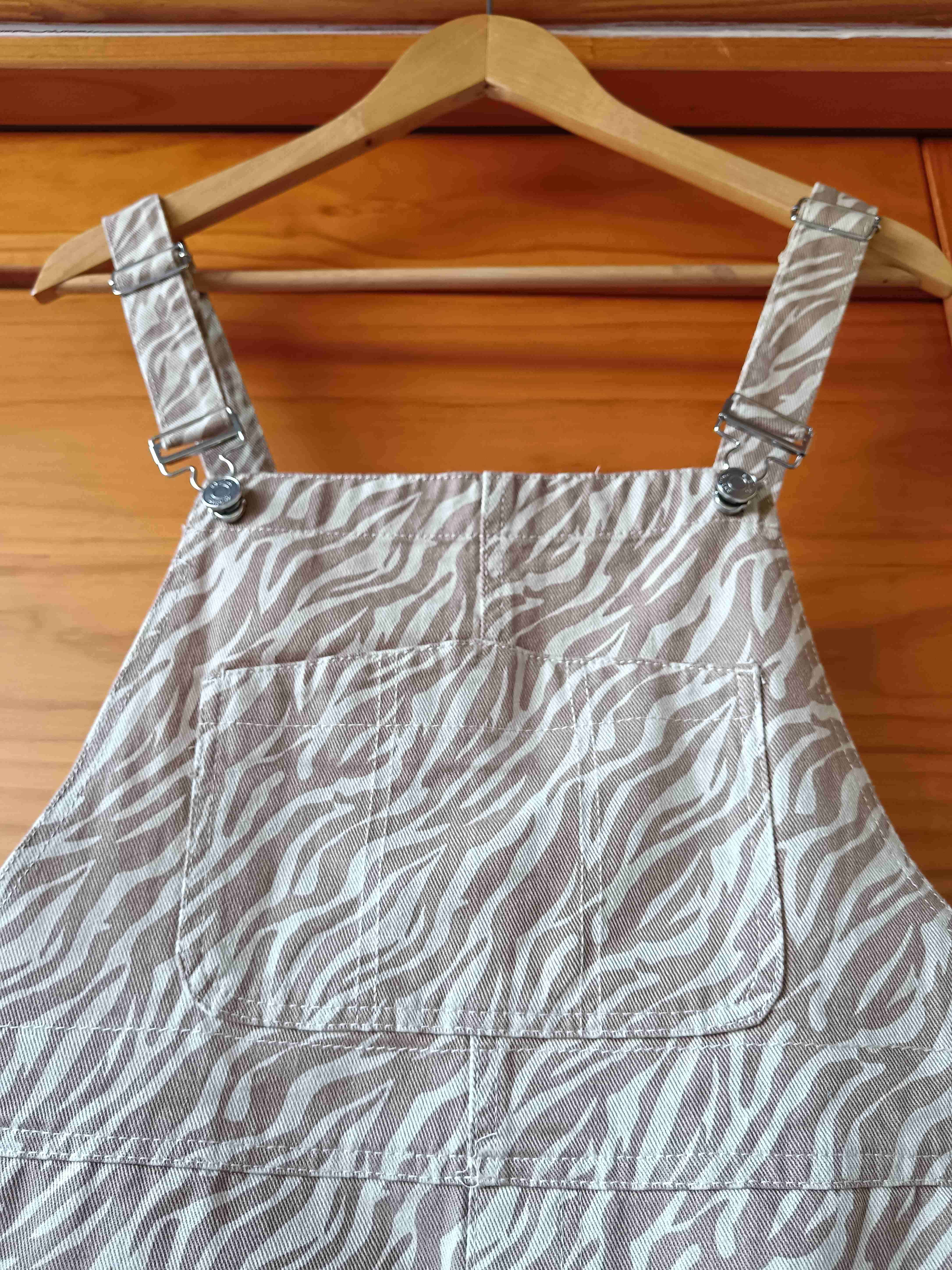 Vestido jumper estampado cebra - 2