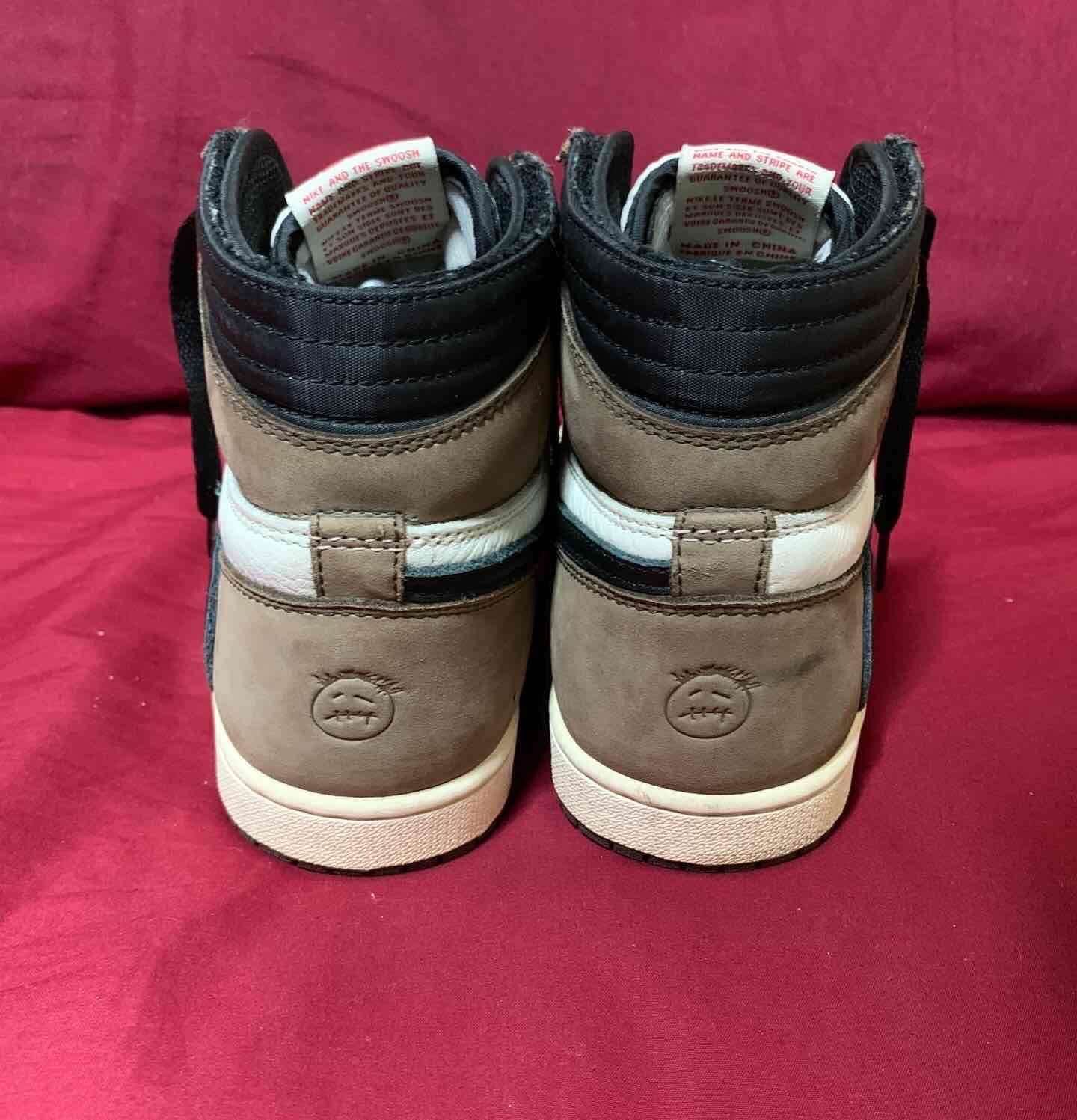 Nike Jordan 1 Retro High X Travis Scott Mocha 40.5 - miniatura 5