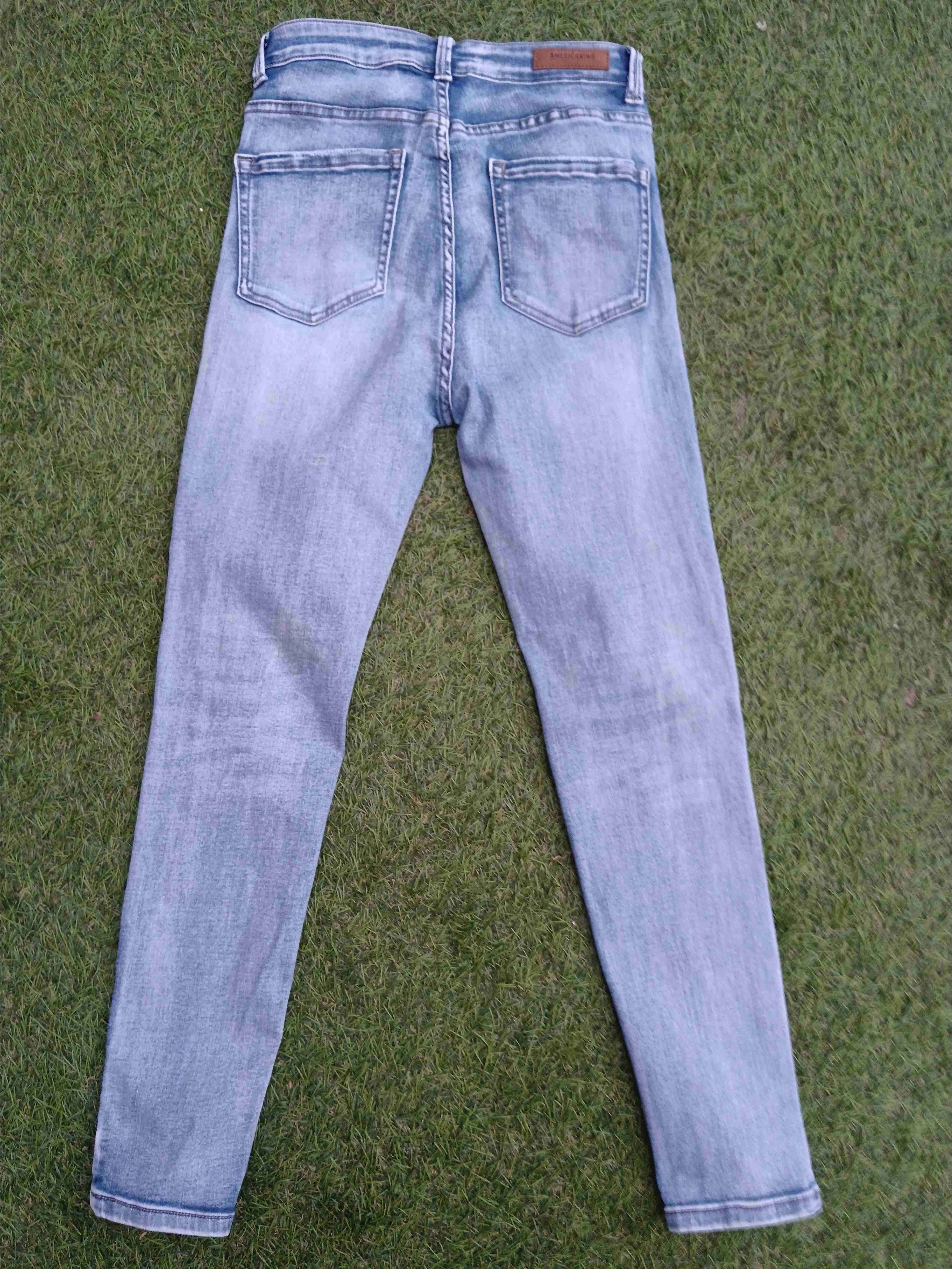 Jeans Americanino azul claro para mujer - miniatura 2