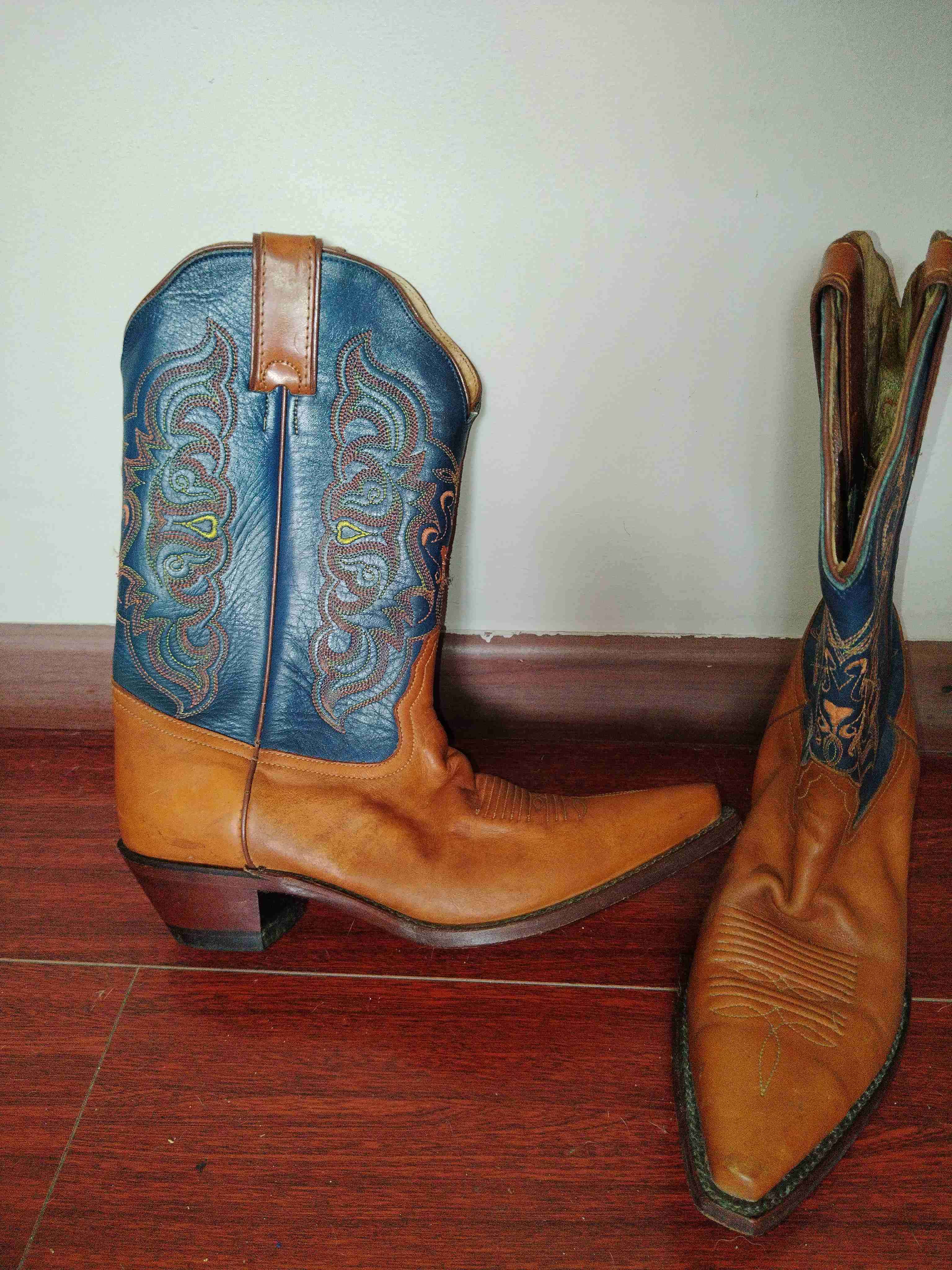 Botas vaqueras 100 % Cuero - miniatura 2