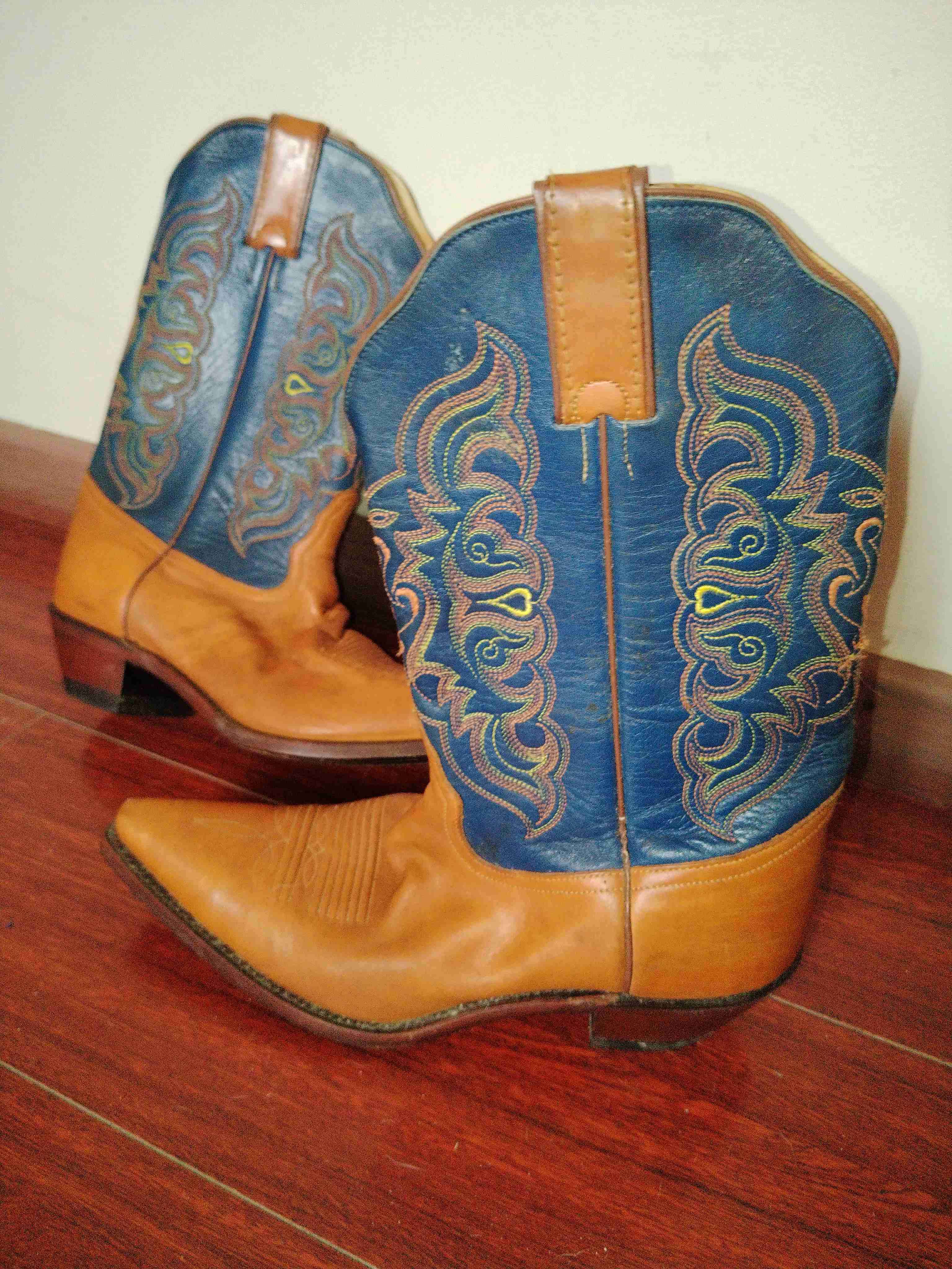Botas vaqueras 100 % Cuero - miniatura 3