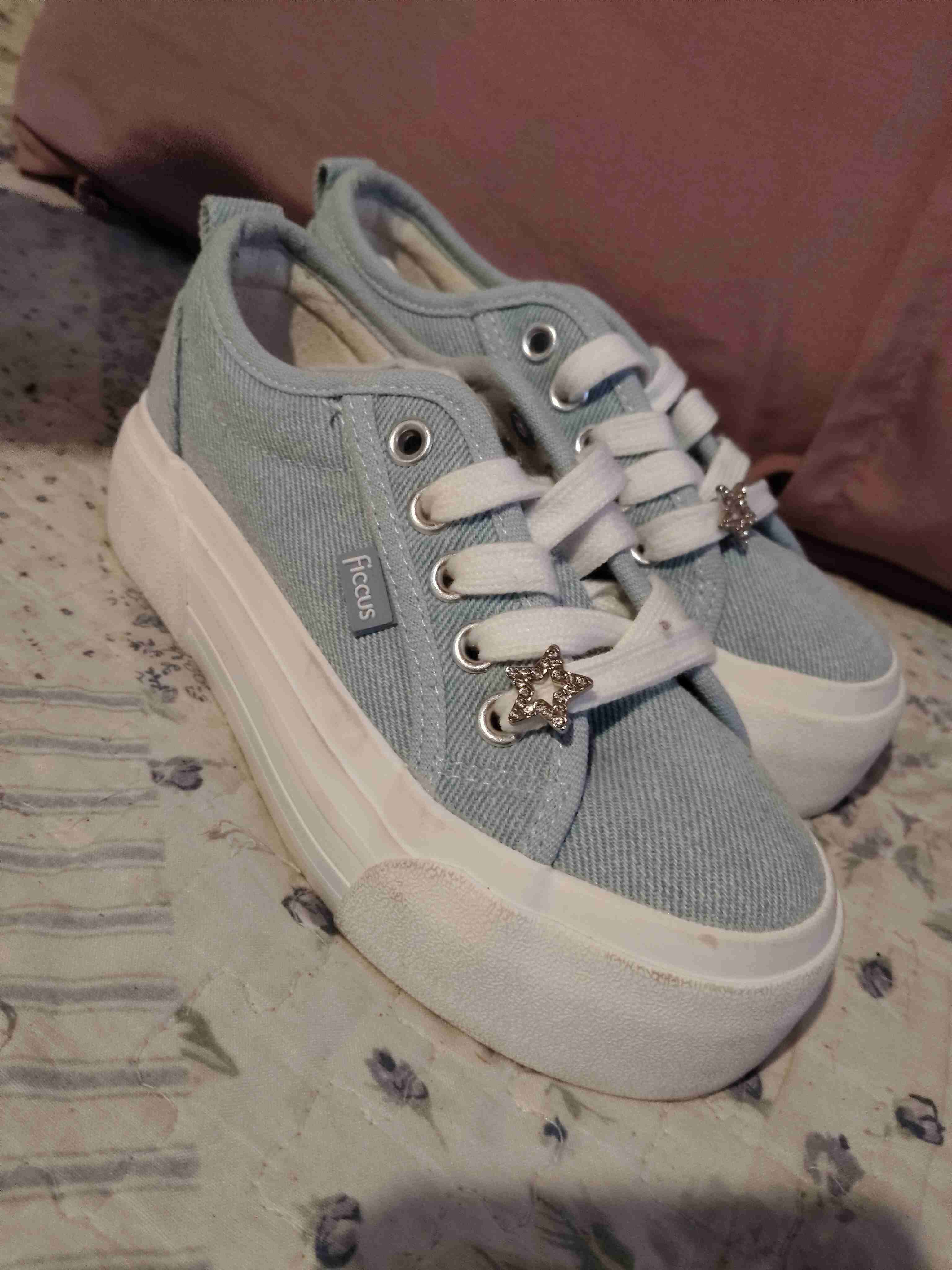 Zapatillas azules estilo casual - miniatura 3