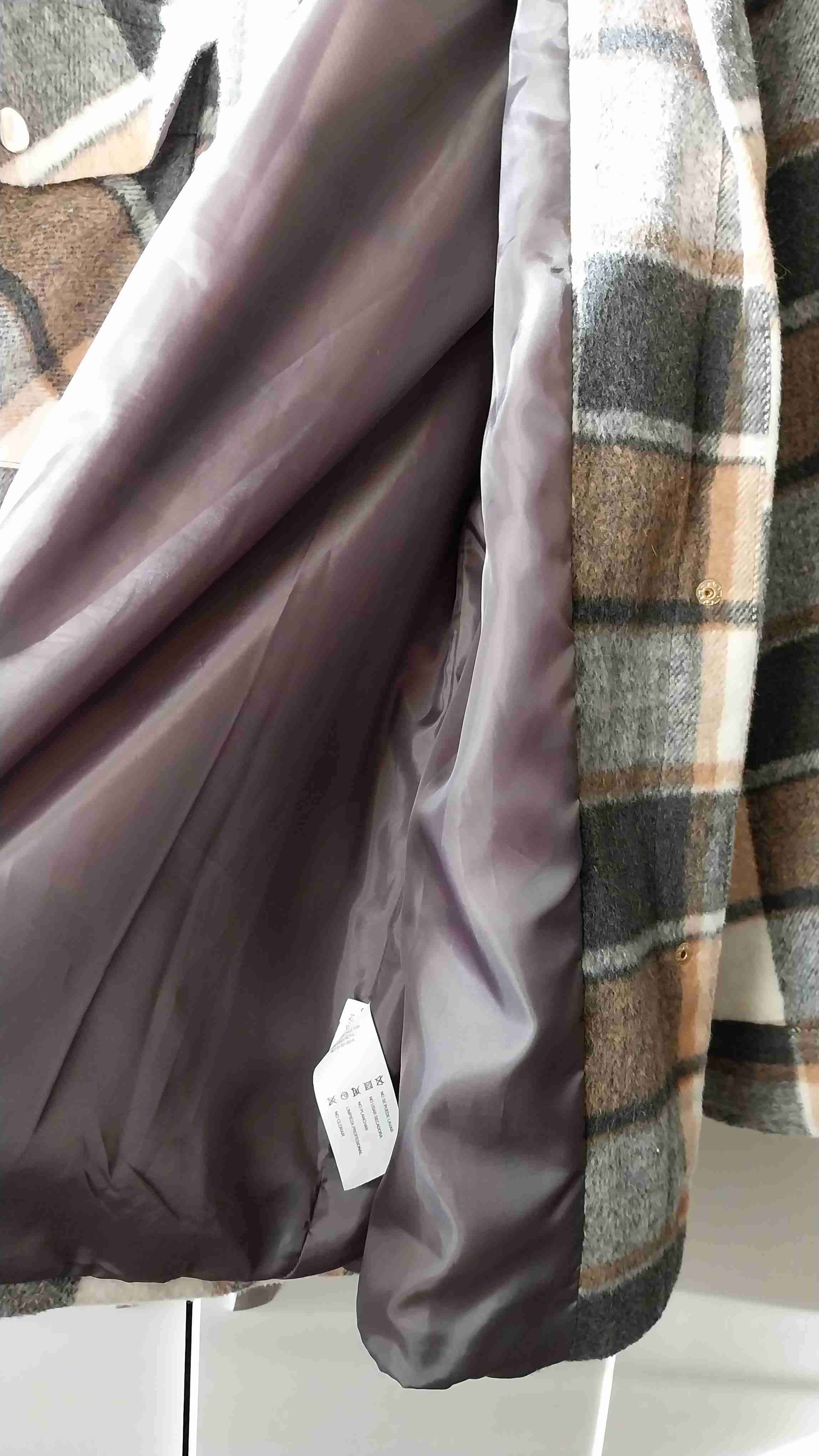 Chaqueta de franela a cuadros - miniatura 4