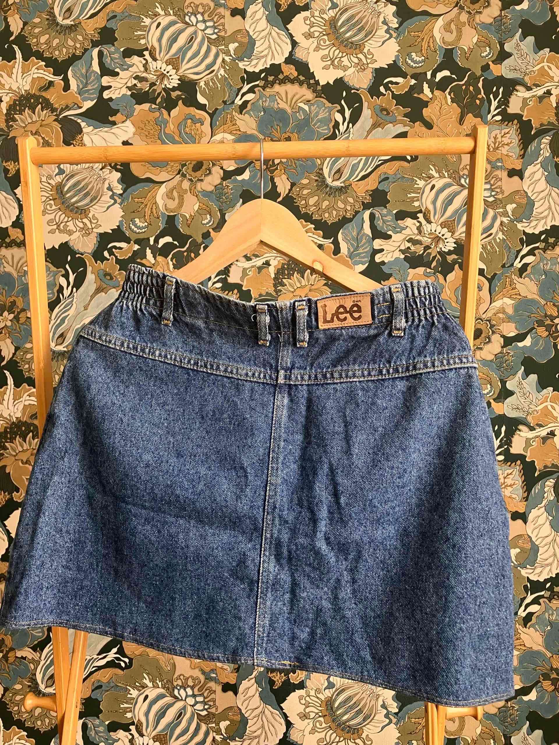 Mini falda denim Lee - 1