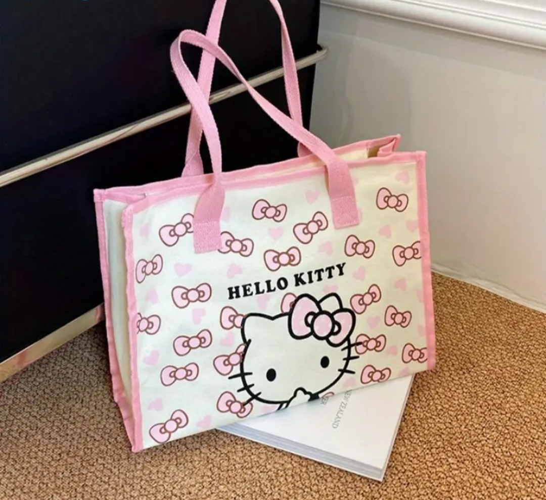Bolso tote Hello Kitty rosado - miniatura 4
