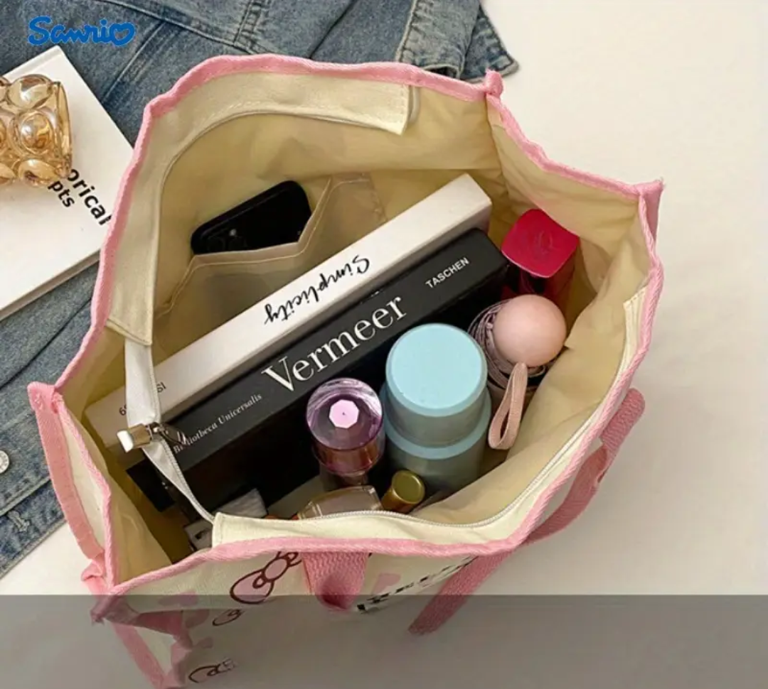 Bolso tote Hello Kitty rosado - miniatura 6