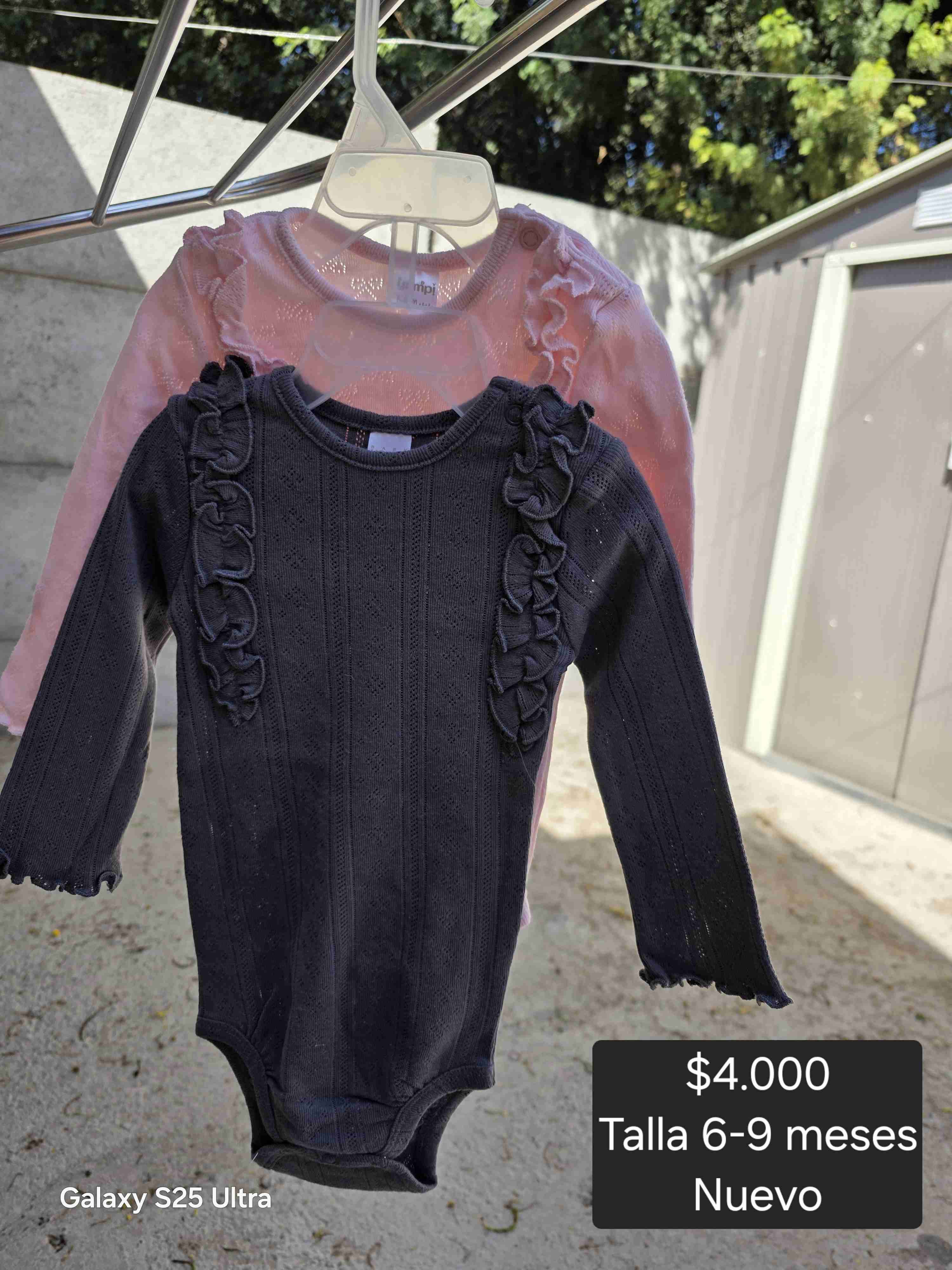 Conjunto bodies bebé 6-9 meses