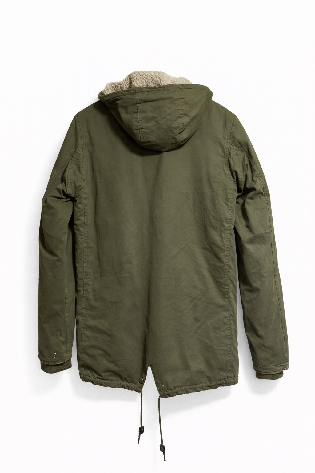 Parka verde chiporro Basement invierno - miniatura 3