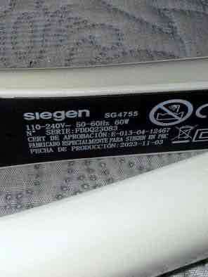 Alisador de pelo blanco - miniatura 2