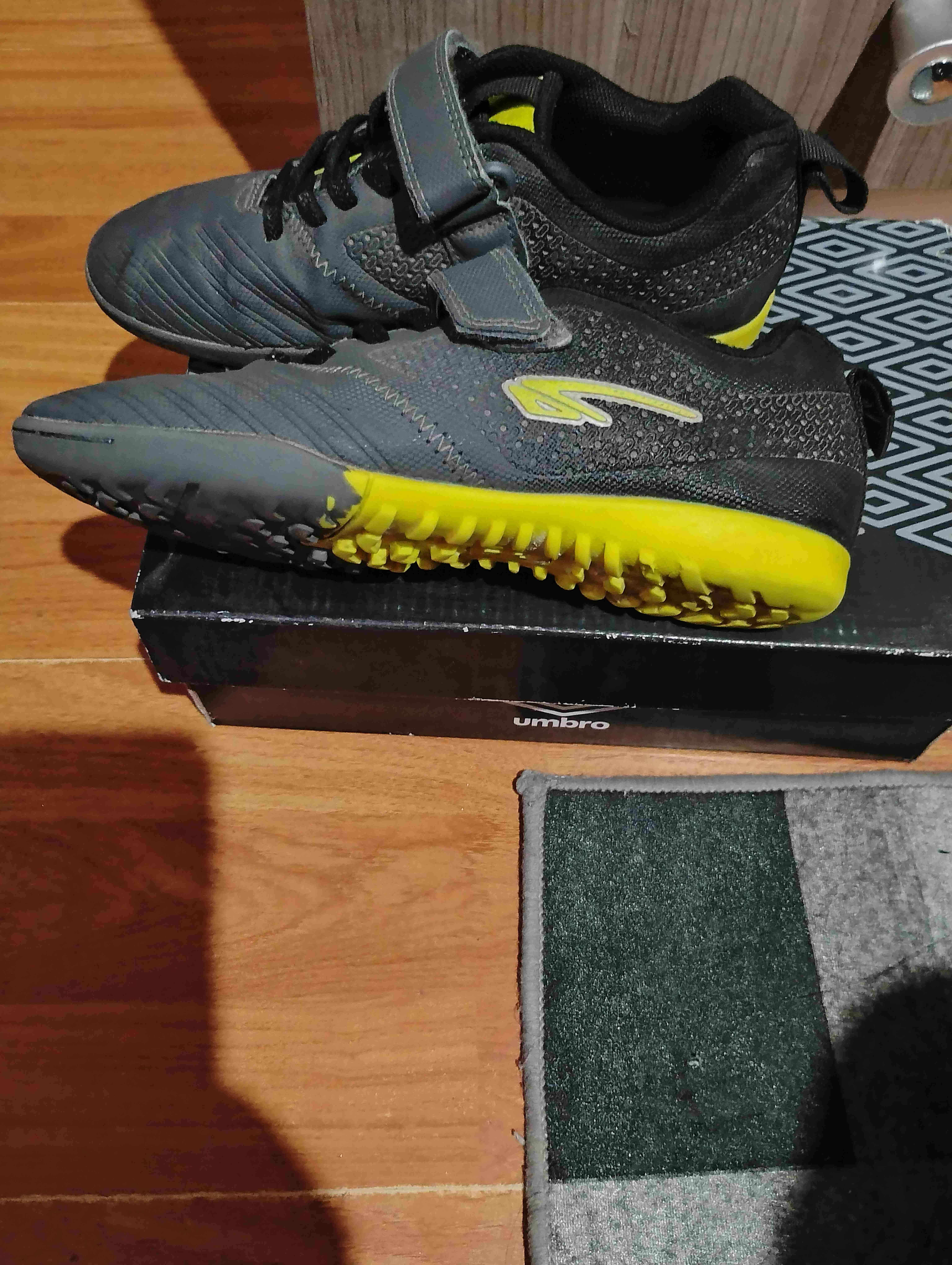 Zapatullas de futbol gris talla 33 colloky - miniatura 4