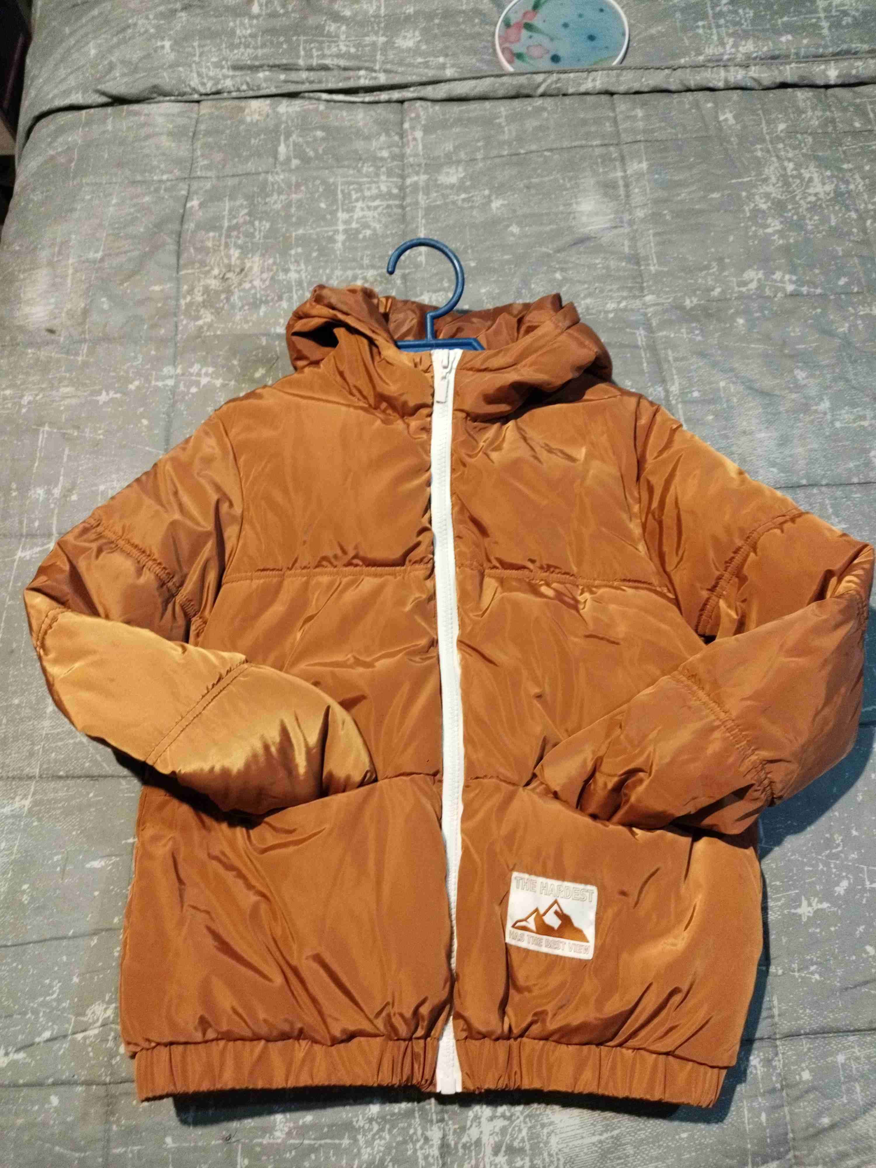 Chaqueta acolchada marrón - miniatura 5