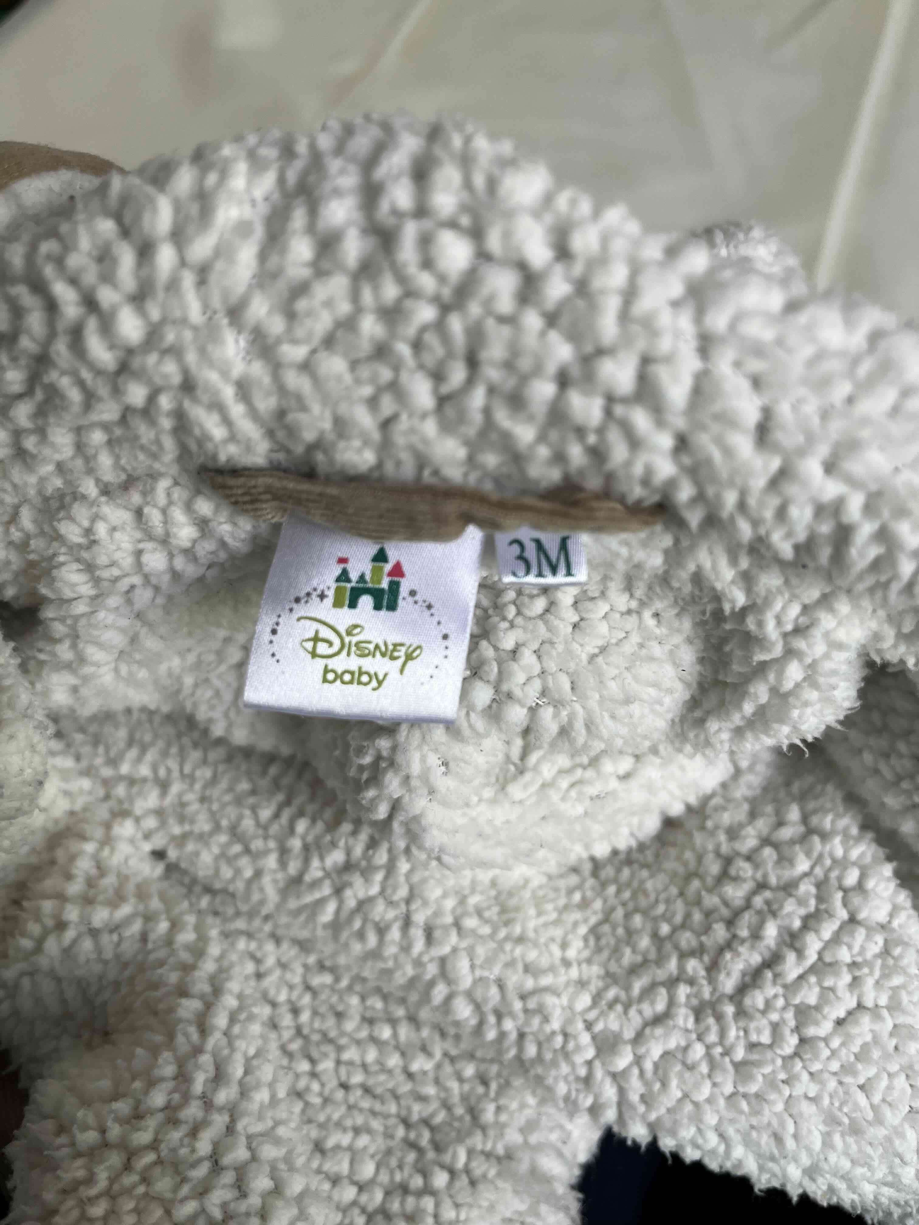 Abrigo bebé forrado marrón - 3