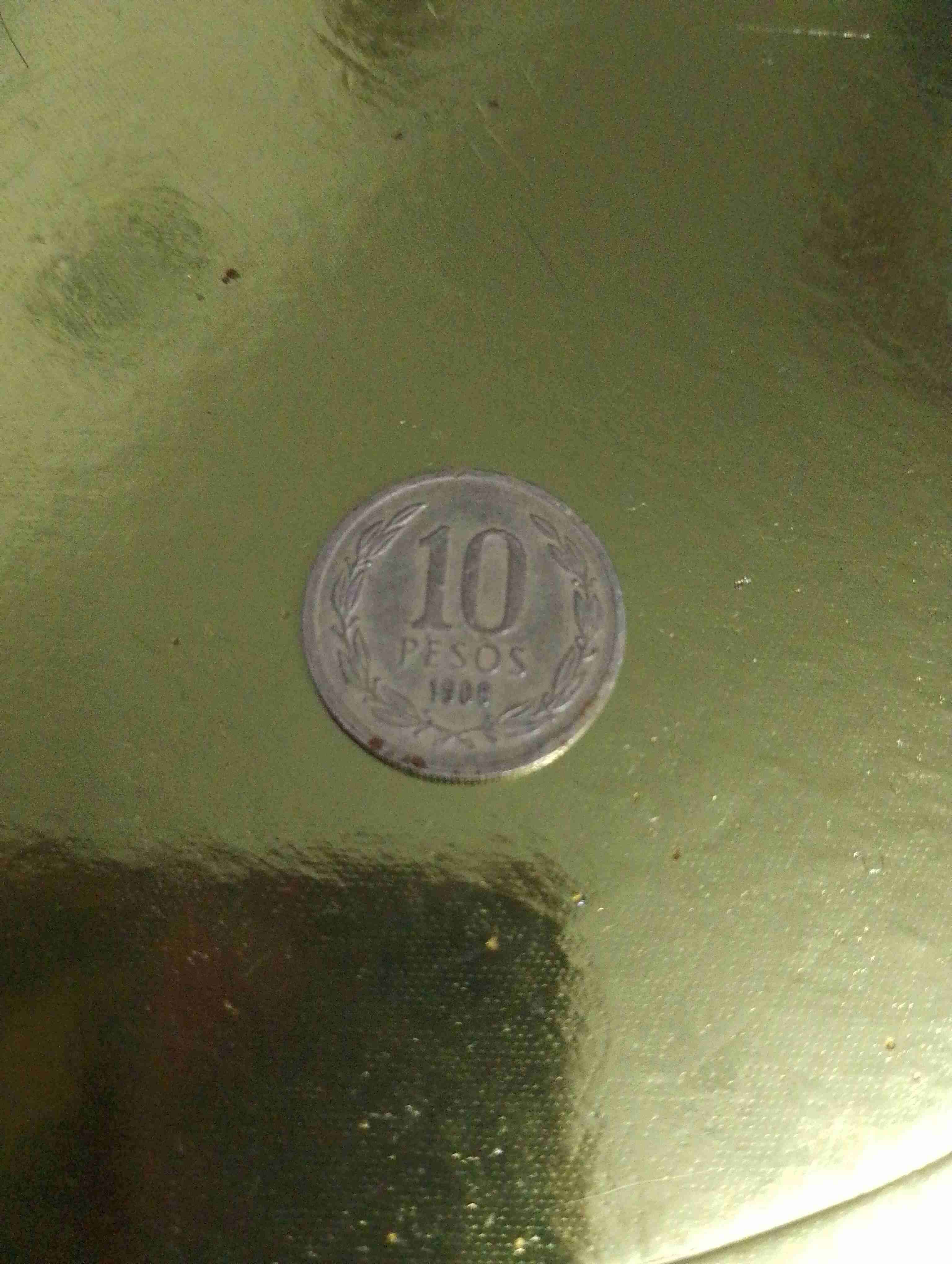 Moneda 10 pesos ángel 1973 libertad - 2
