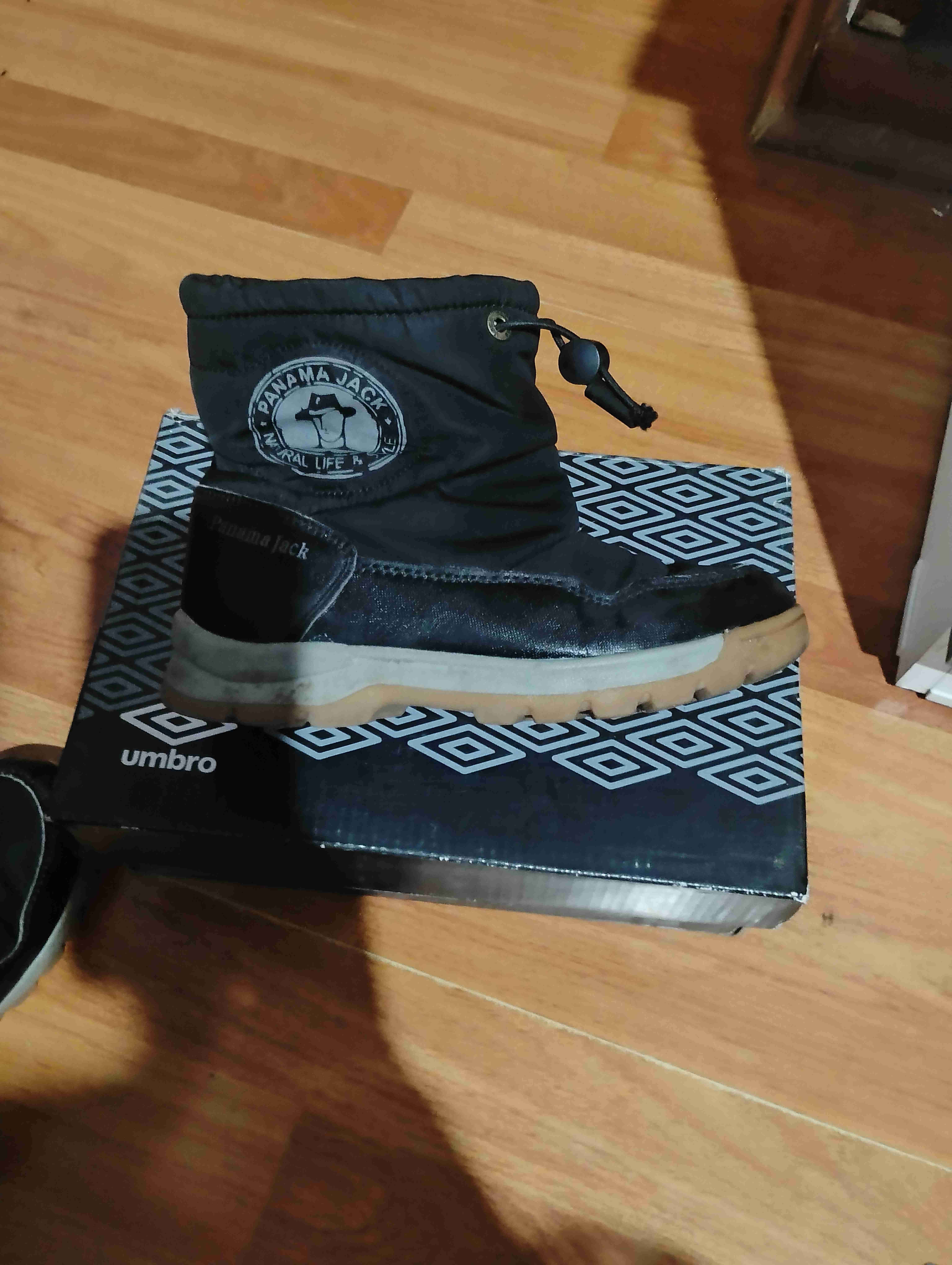 Botas negras para invierno panamá jack - miniatura 2