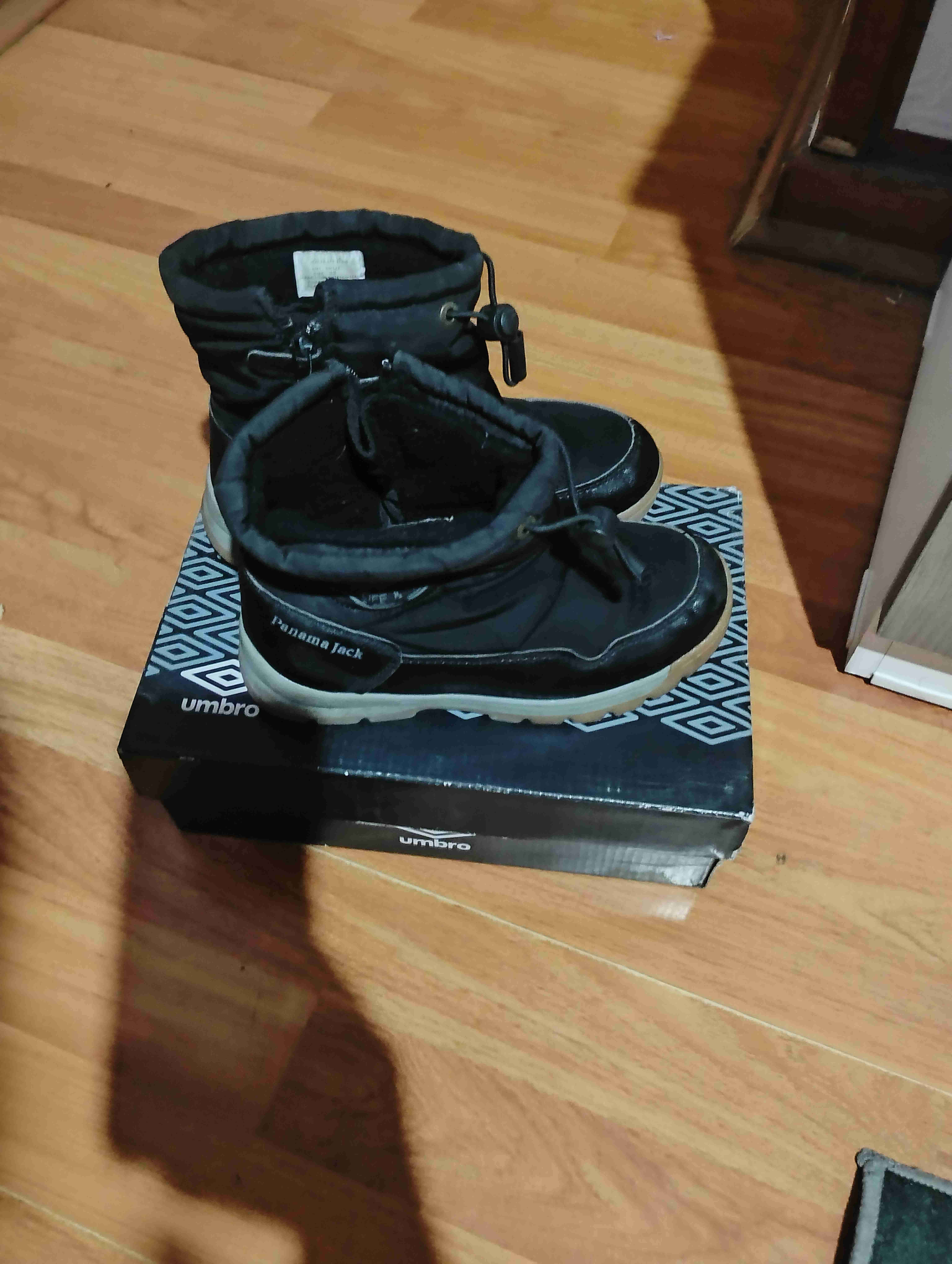 Botas negras para invierno panamá jack - miniatura 3