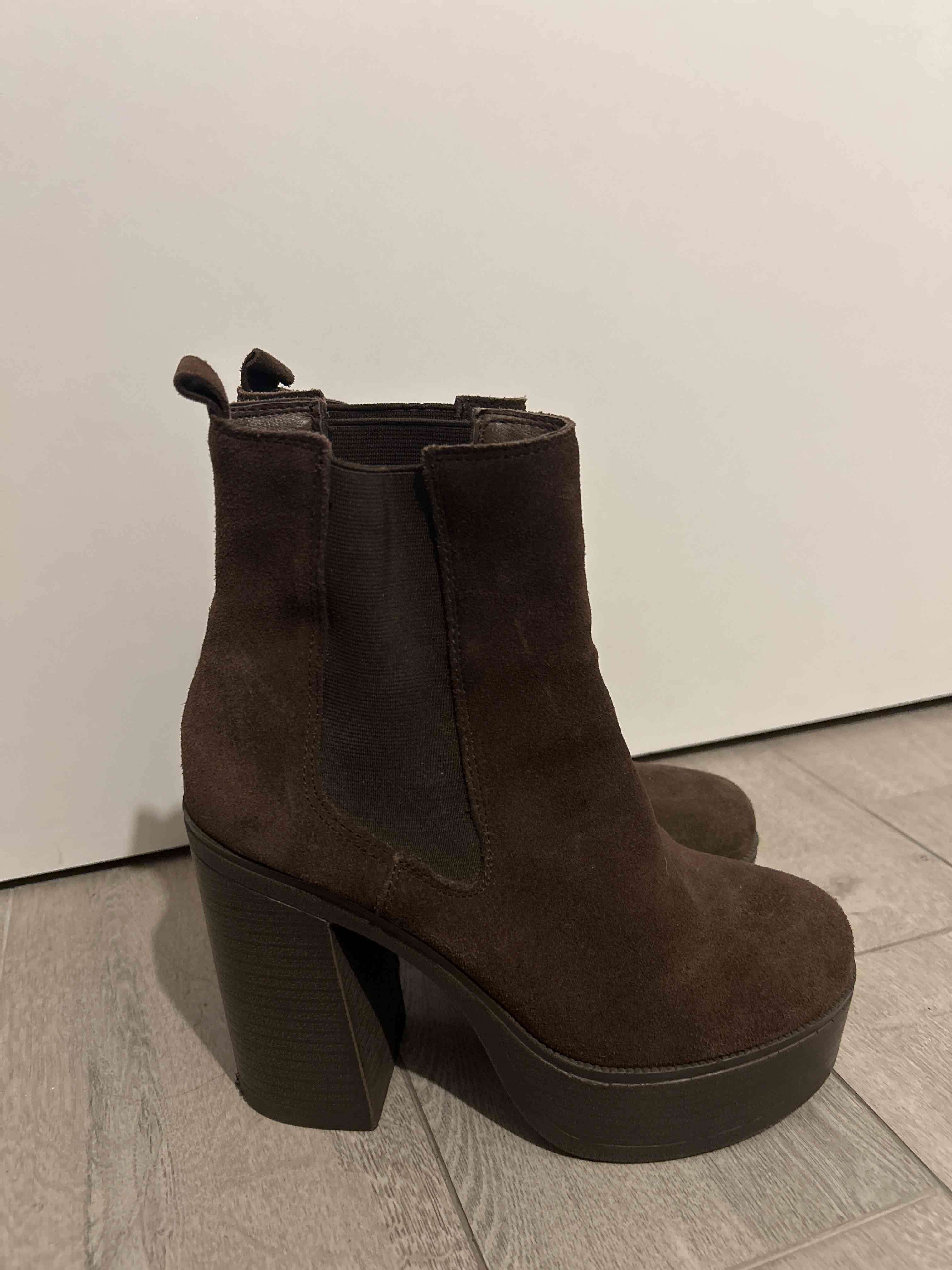 Botines marrones de mujer - miniatura 2