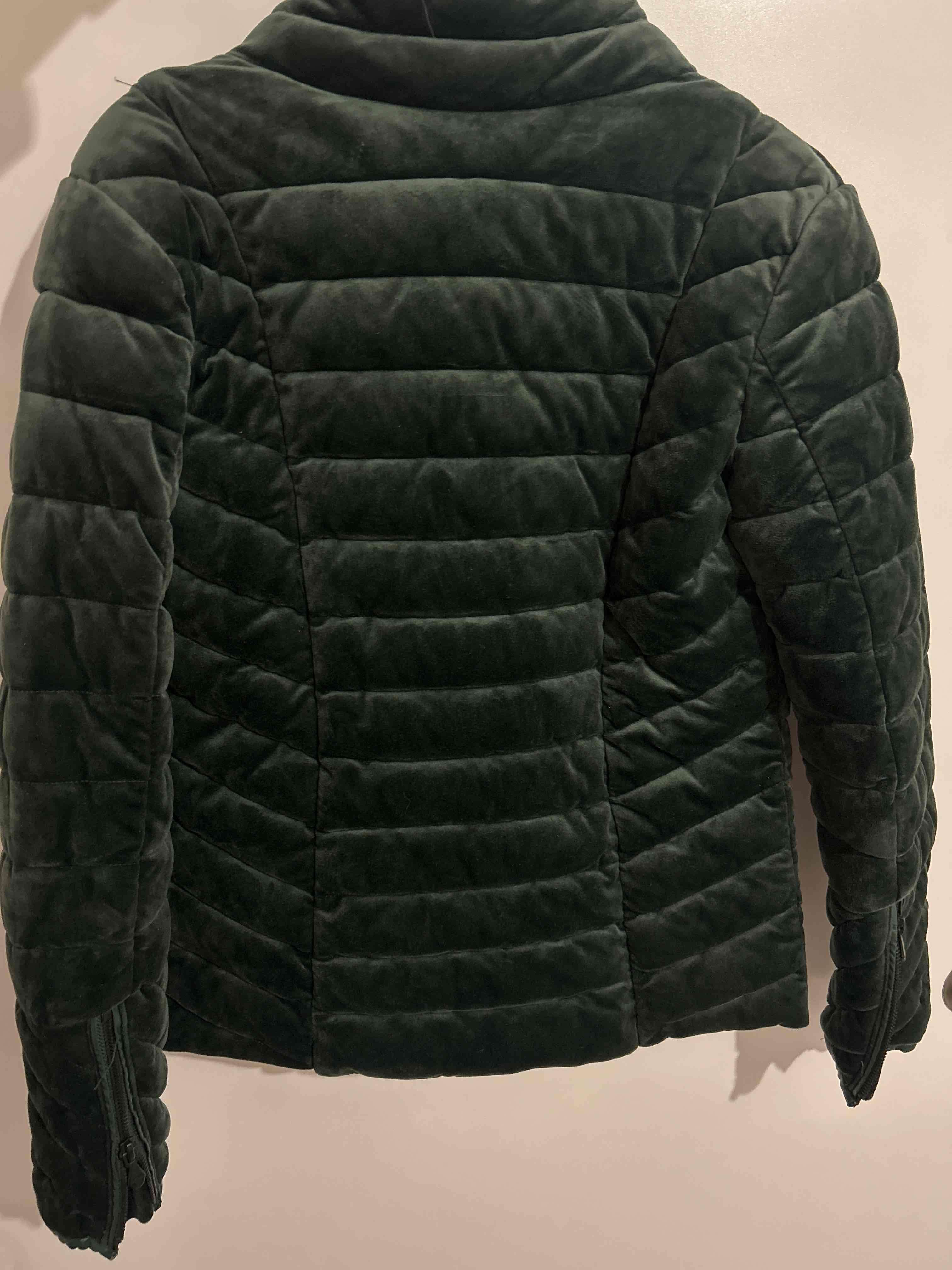 Chaqueta acolchada verde oscuro - miniatura 2