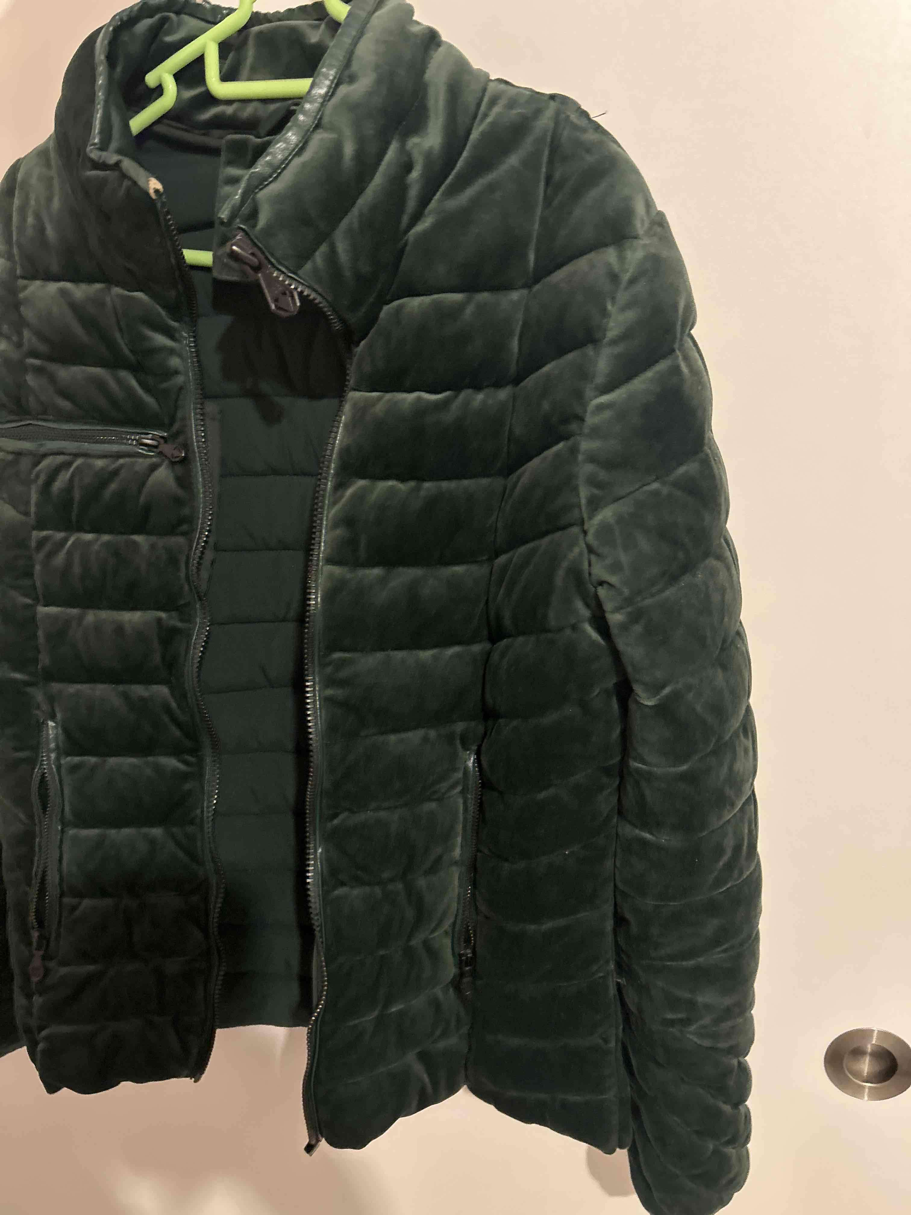 Chaqueta acolchada verde oscuro - miniatura 5