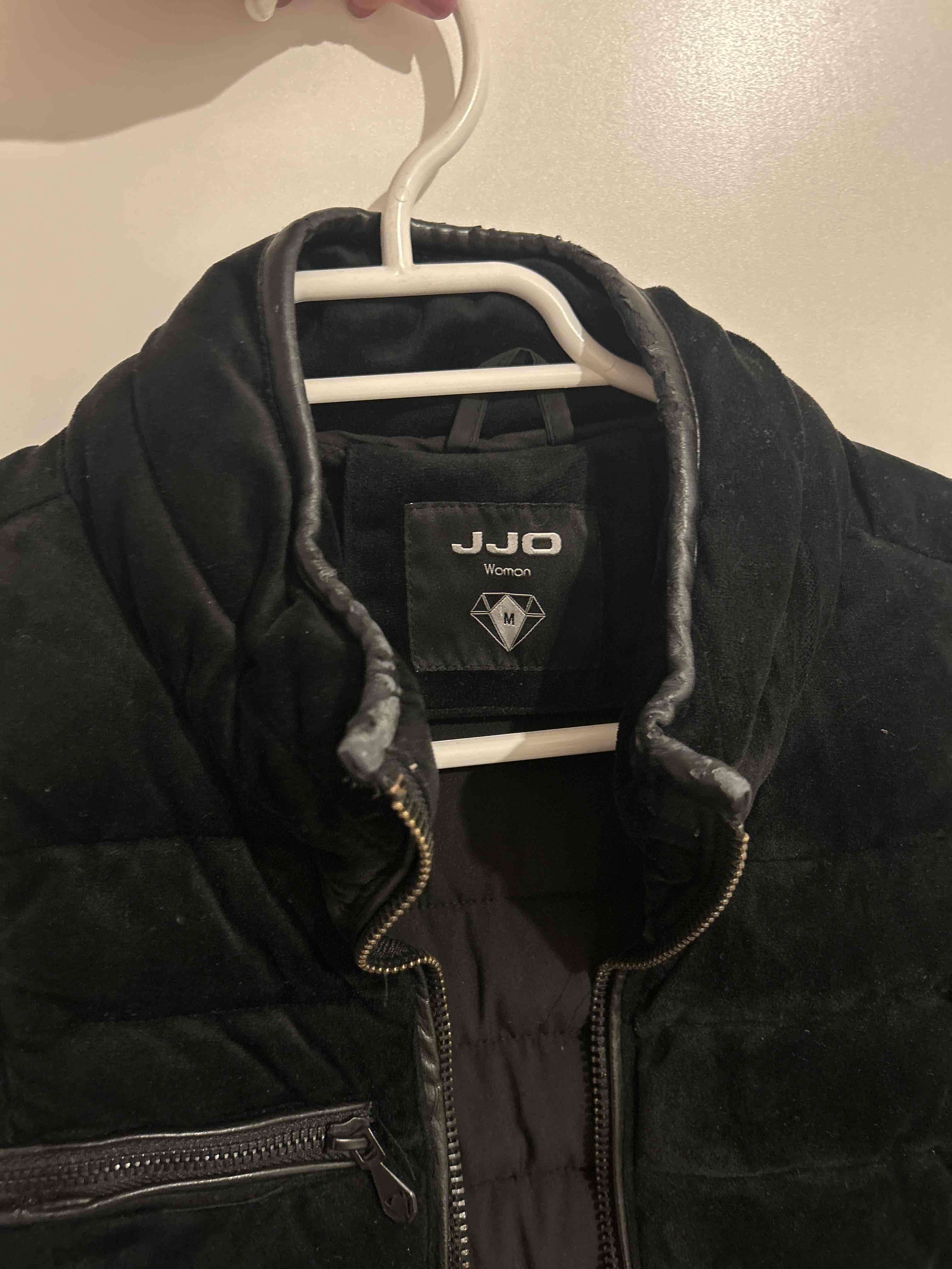 Chaqueta de abrigo negra - miniatura 3