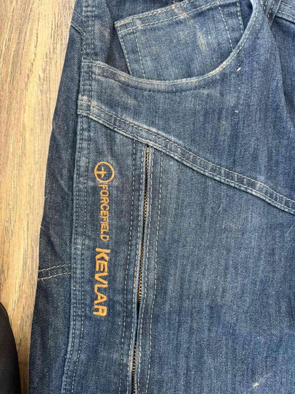 Motor Cycle Jeans TRILOBITE KEVLARazul - miniatura 4