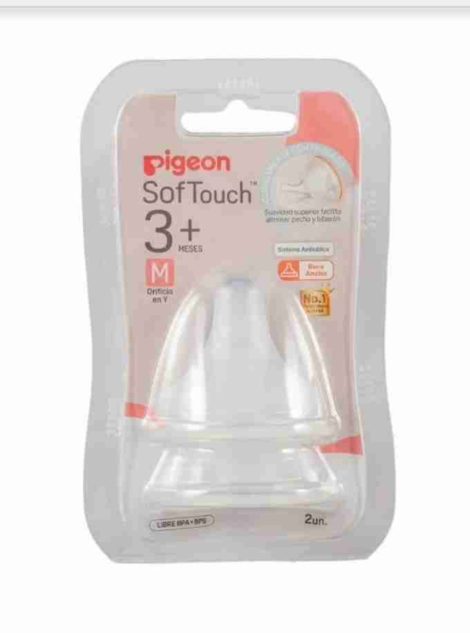 Tetinas Pigeon SoftTouch 3+ meses talla M - miniatura 1