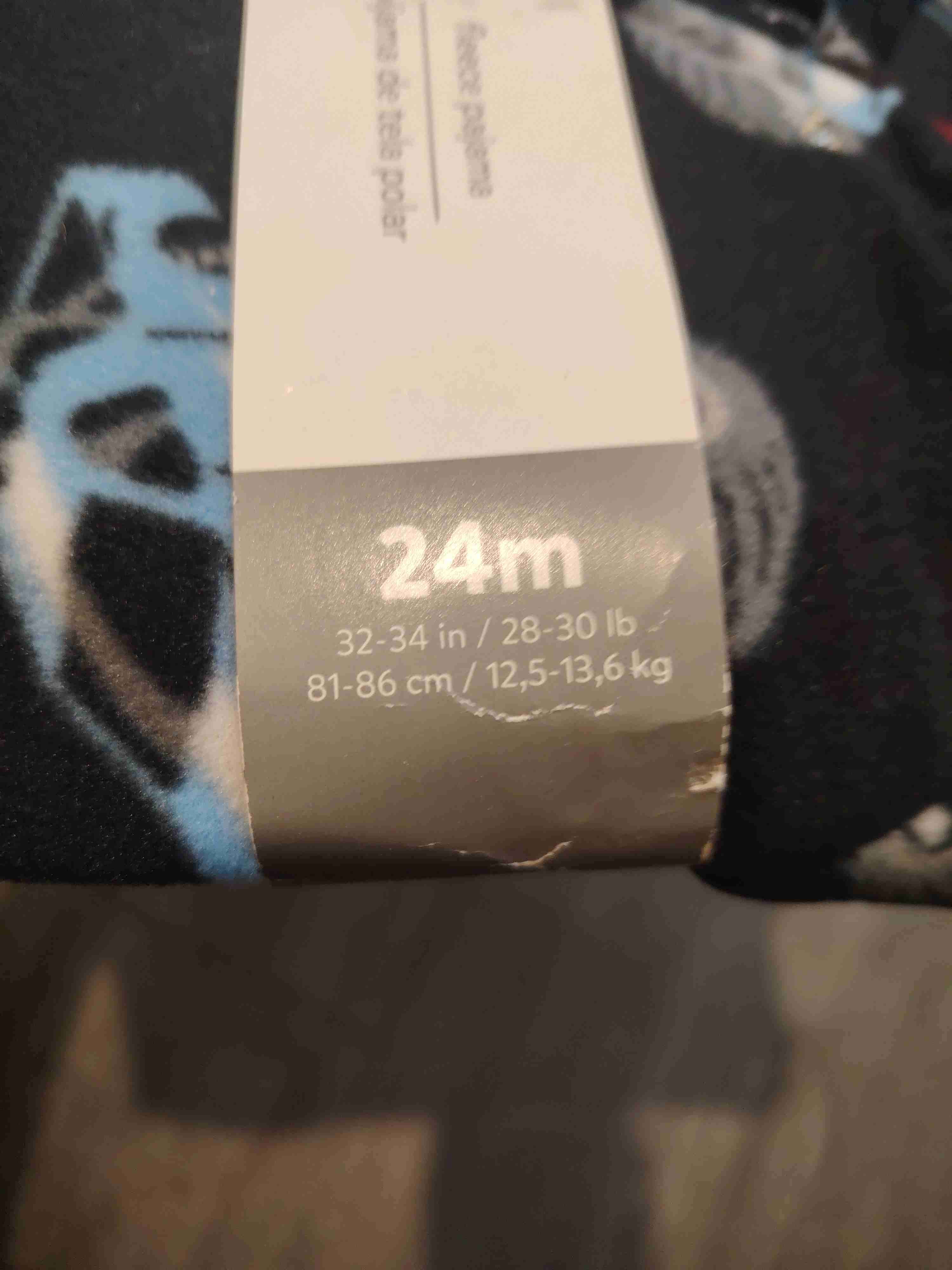 Pijama enterito negro autos 24 meses - miniatura 3